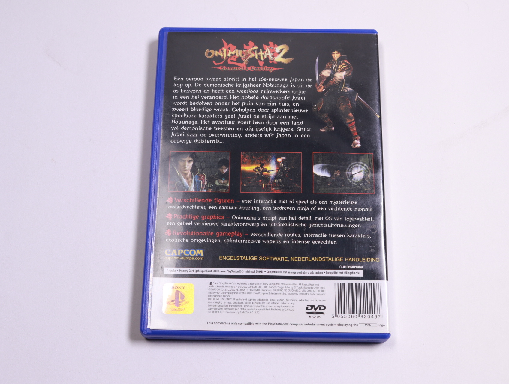 PlayStation 2 - Onimusha 2 - Capcom - productfoto 2