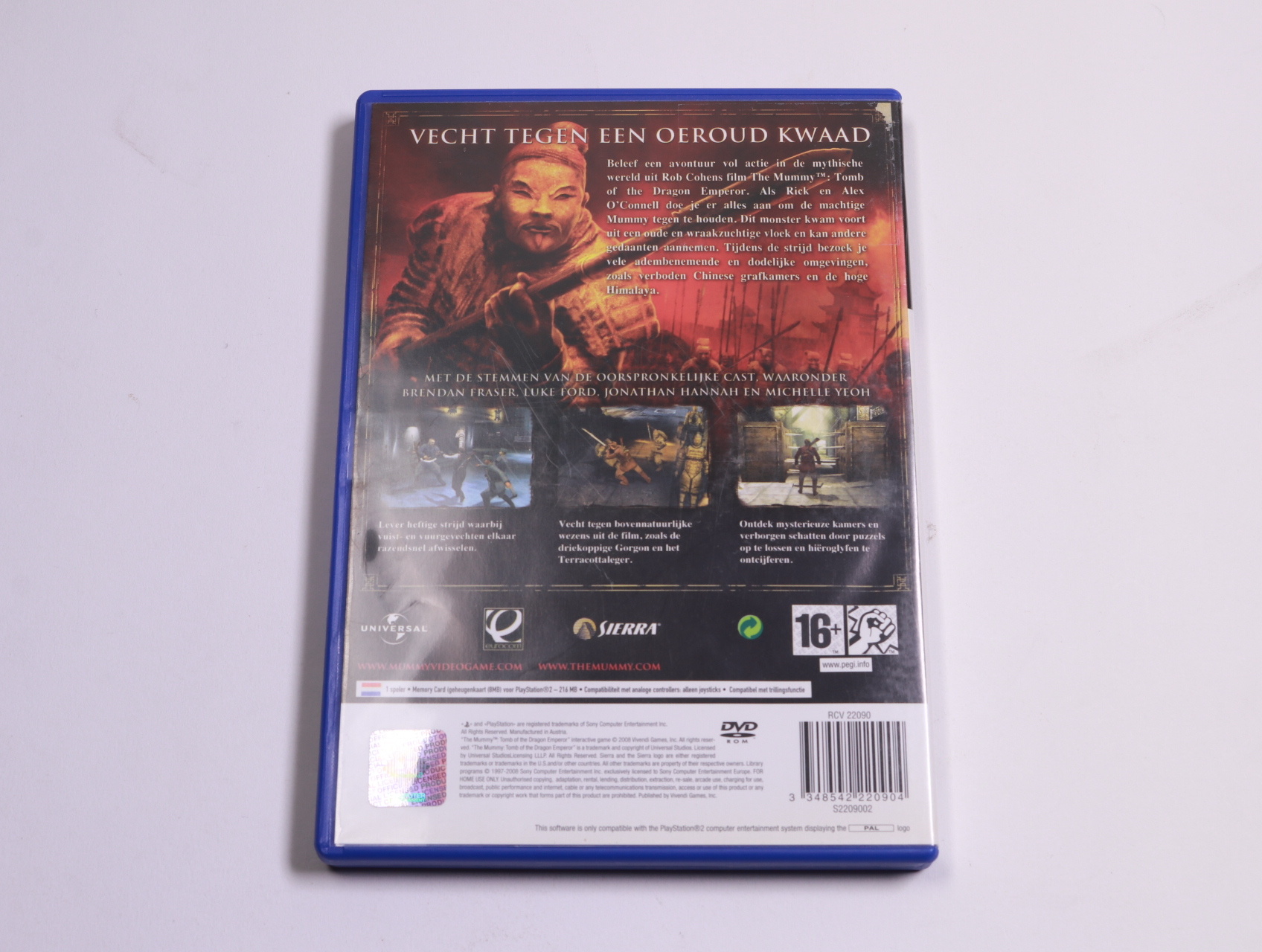 PlayStation 2 - The Mummy: Tomb of the Dragon Emperor - Eurocom - productfoto 2