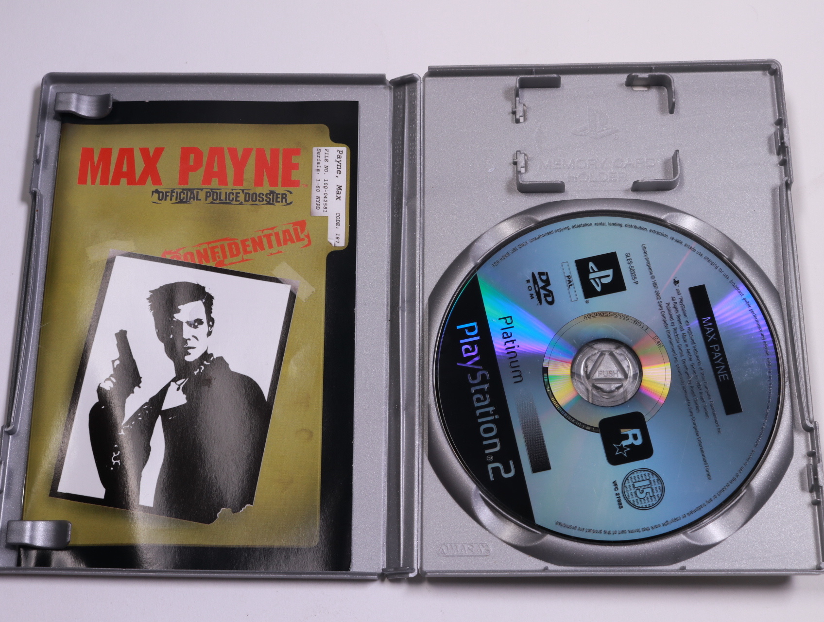 Playstation 2 - Max Payne [Platinum] - Rockstar Games - productfoto 3