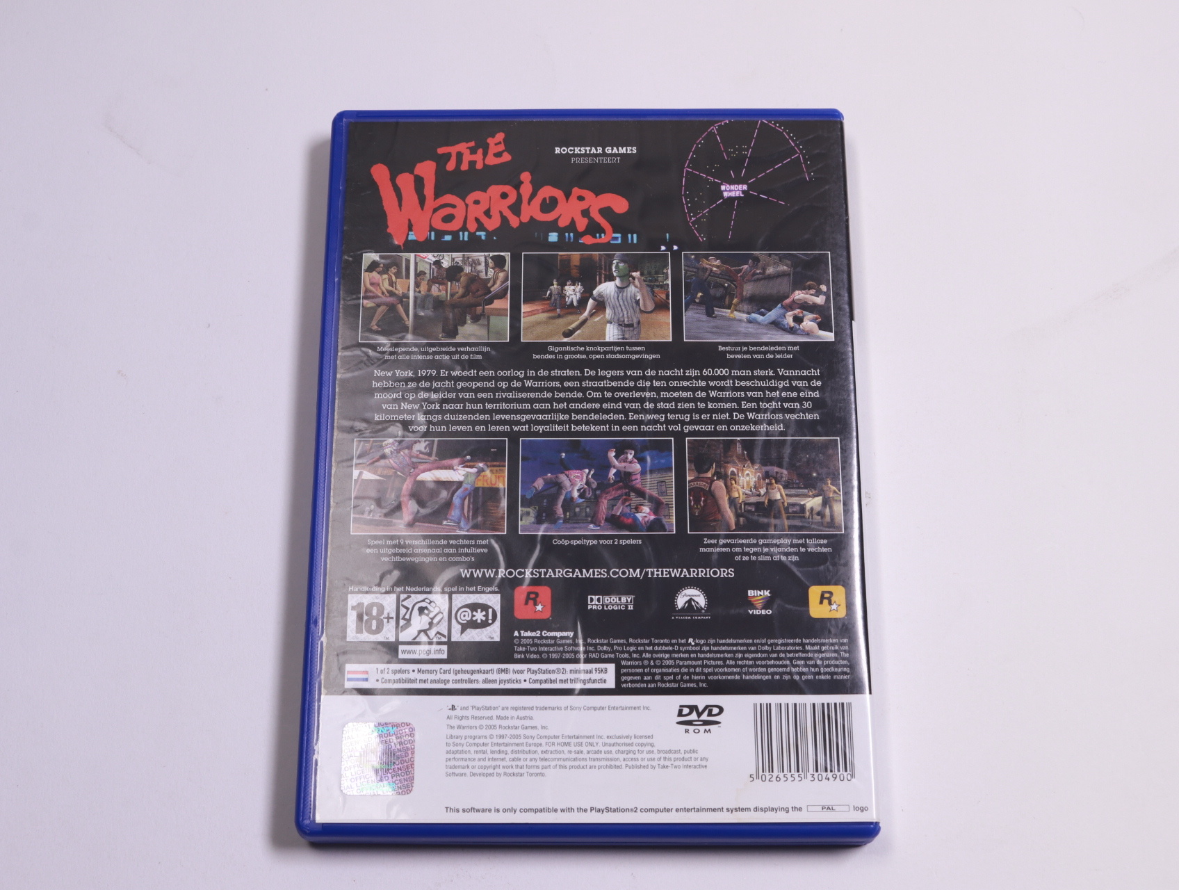 Playstation 2 - The Warriors - productfoto 2