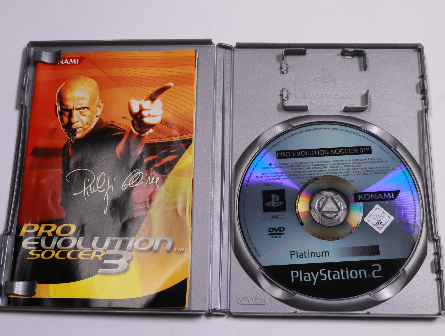 Playstation 2 - Pro Evolution Soccer 3 [Platinum] - Konami - productfoto 3