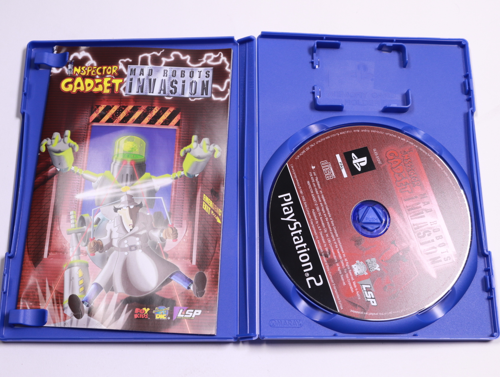 PlayStation 2 - MAD Robots Invasion - Silmarils - productfoto 3