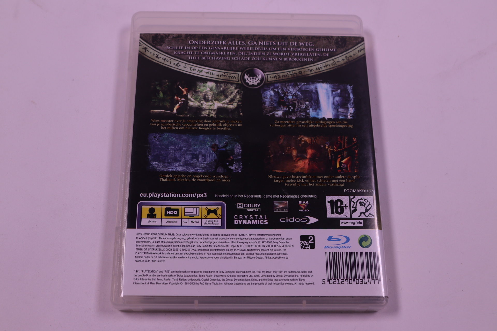 PlayStation 3 - Tomb Raider: Underworld - Crystal Dynamics - productfoto 2
