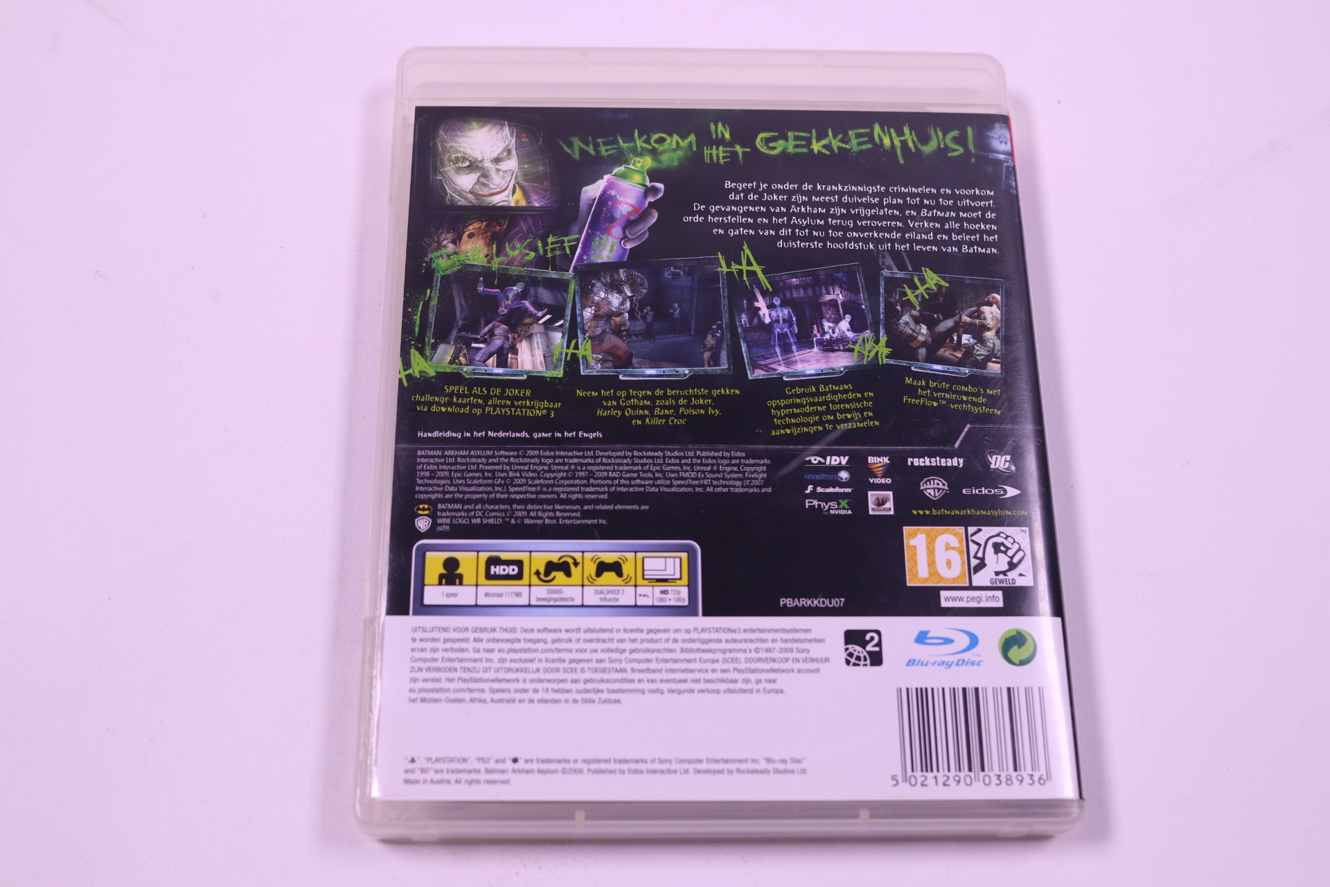 Playstation 3 - Batman: Arkham Asylum - productfoto 2