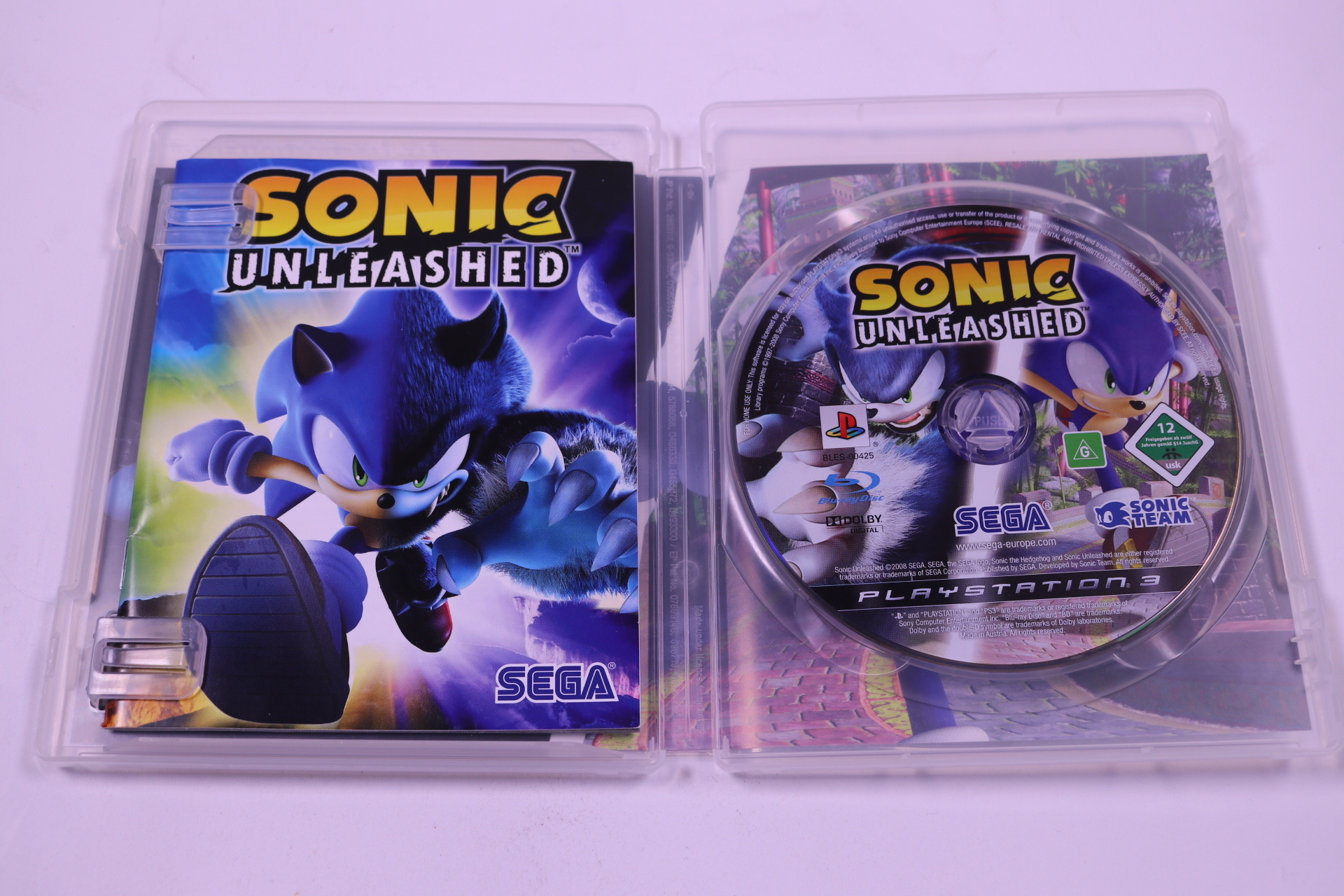 Playstation 3 - Sonic Unleashed - Sega - productfoto 3