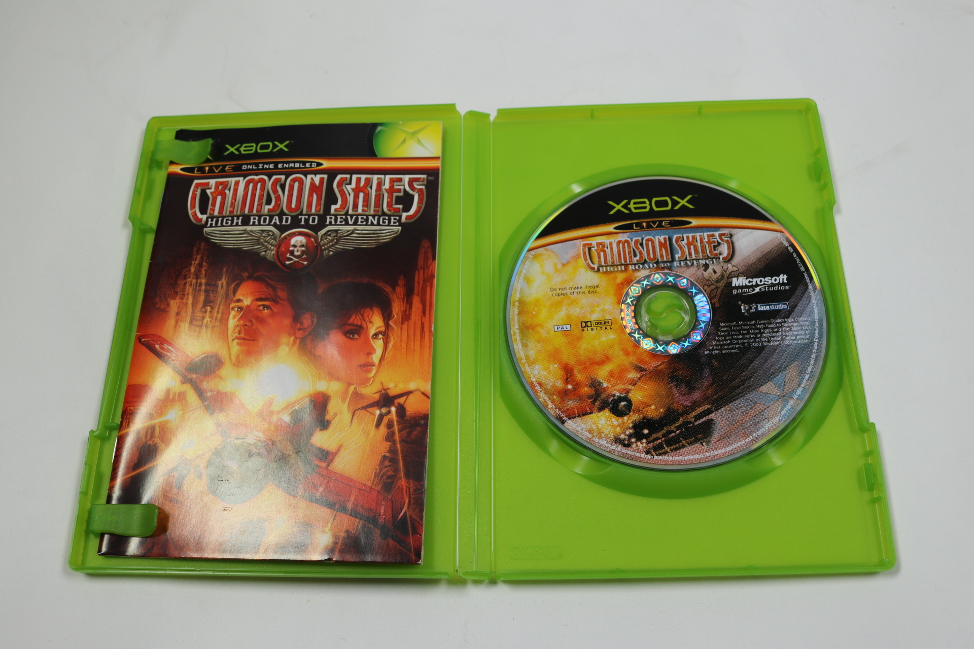 Xbox - Crimson Skies: High Road to Revenge - FASA Studio - productfoto 3