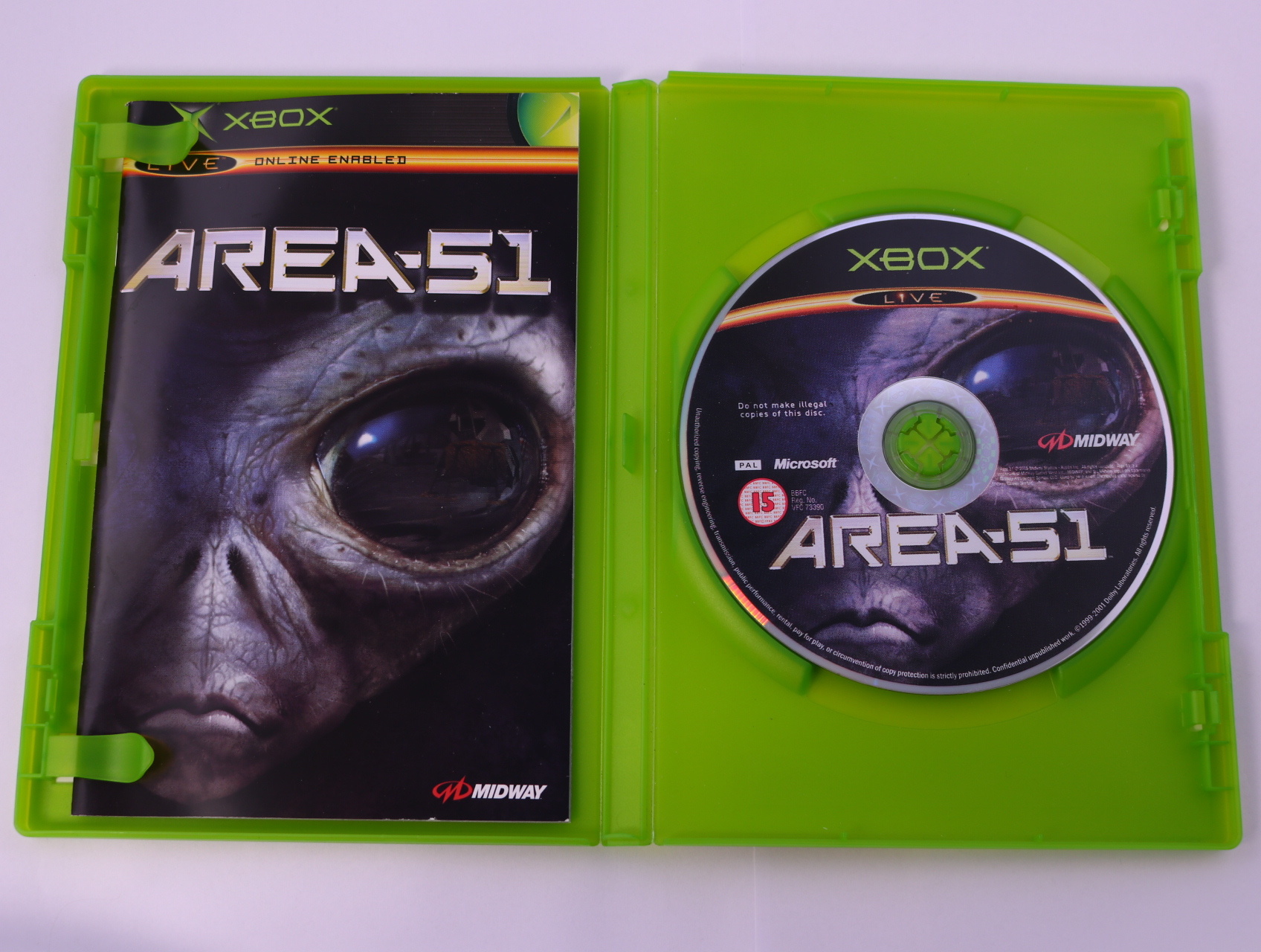 Xbox Classic - Area 51 - Midway Games - productfoto 3