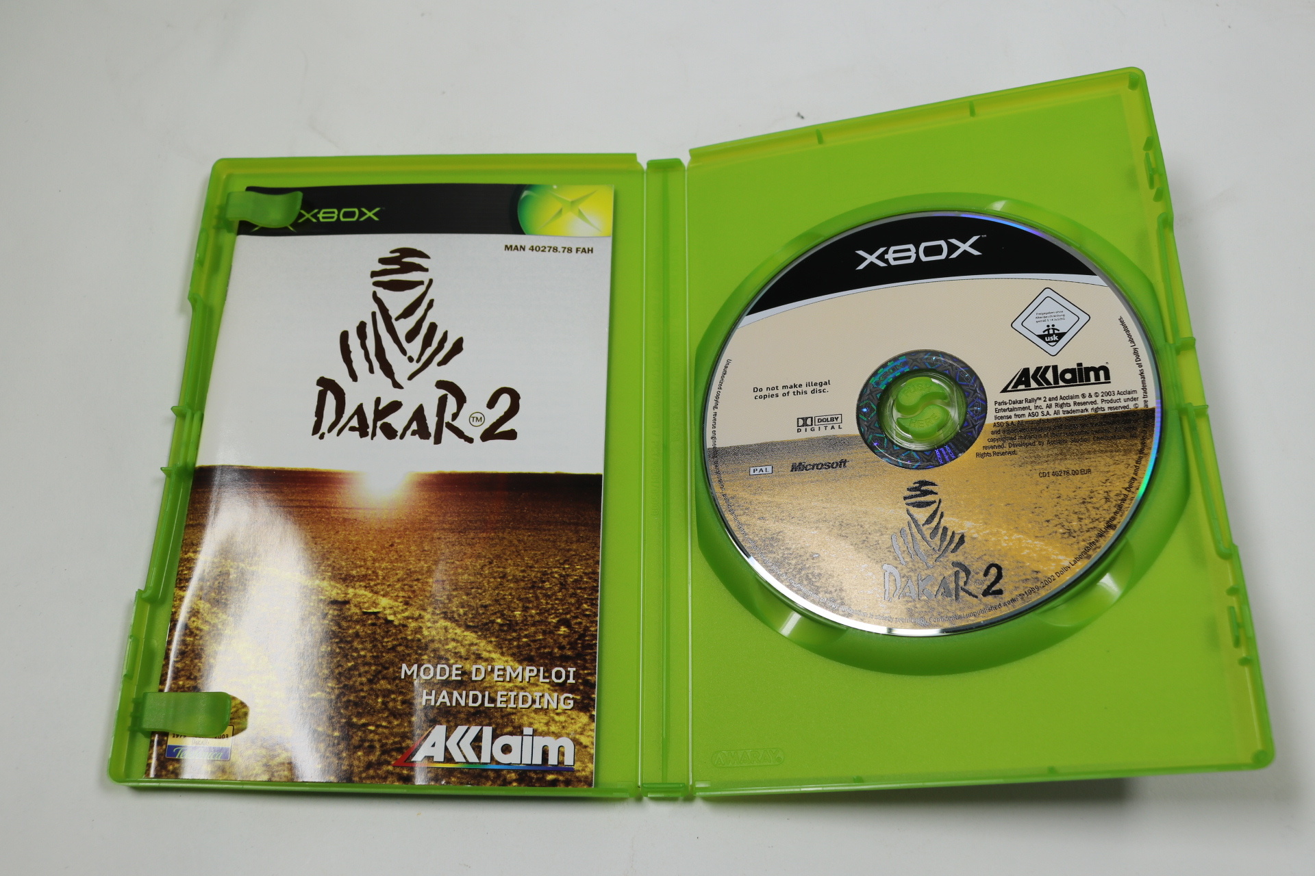 Xbox Classic - Dakar 2 - Acclaim Entertainment - productfoto 3