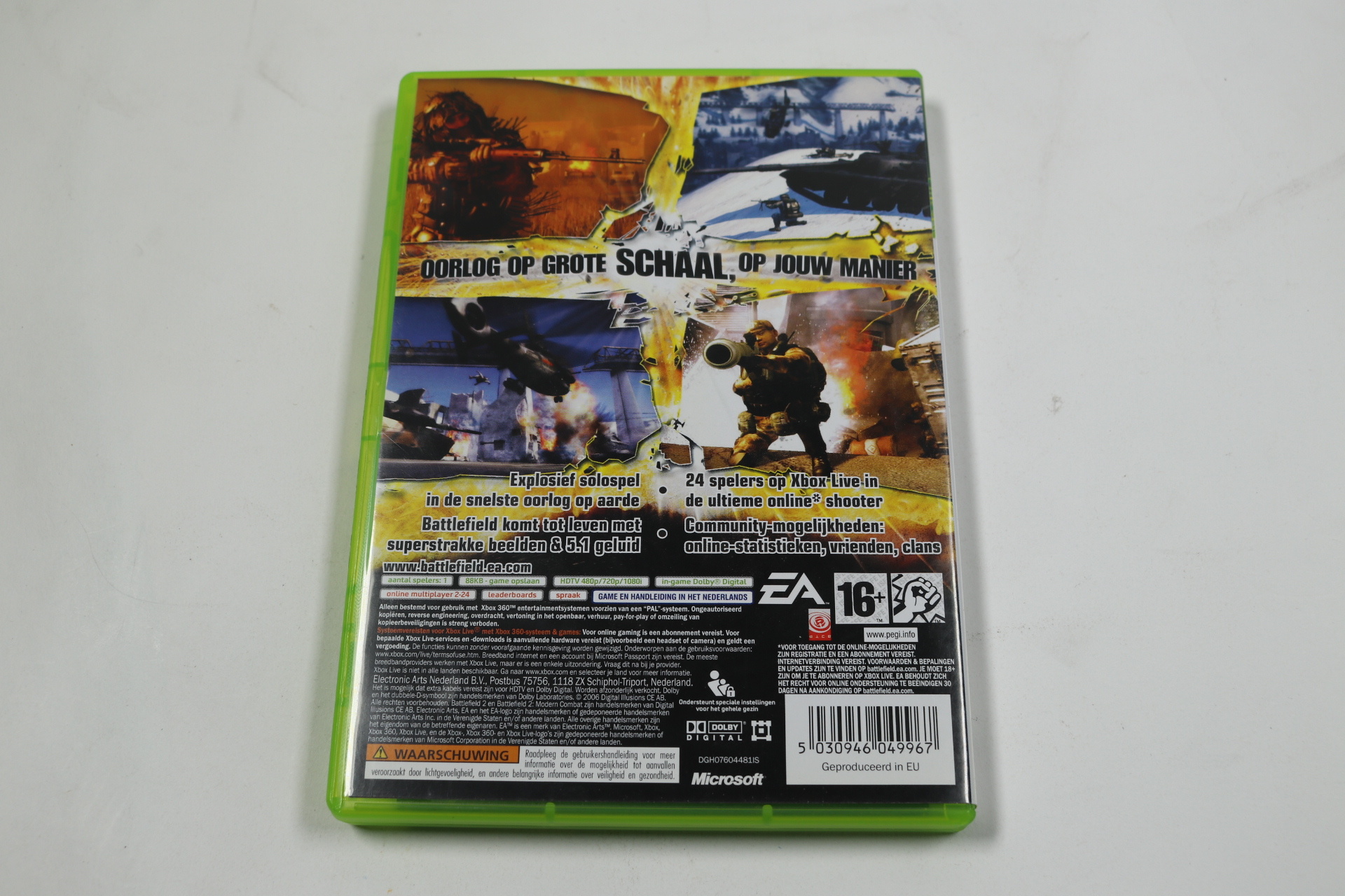 Xbox 360 - Battlefield 2: Modern Combat - DICE - productfoto 2