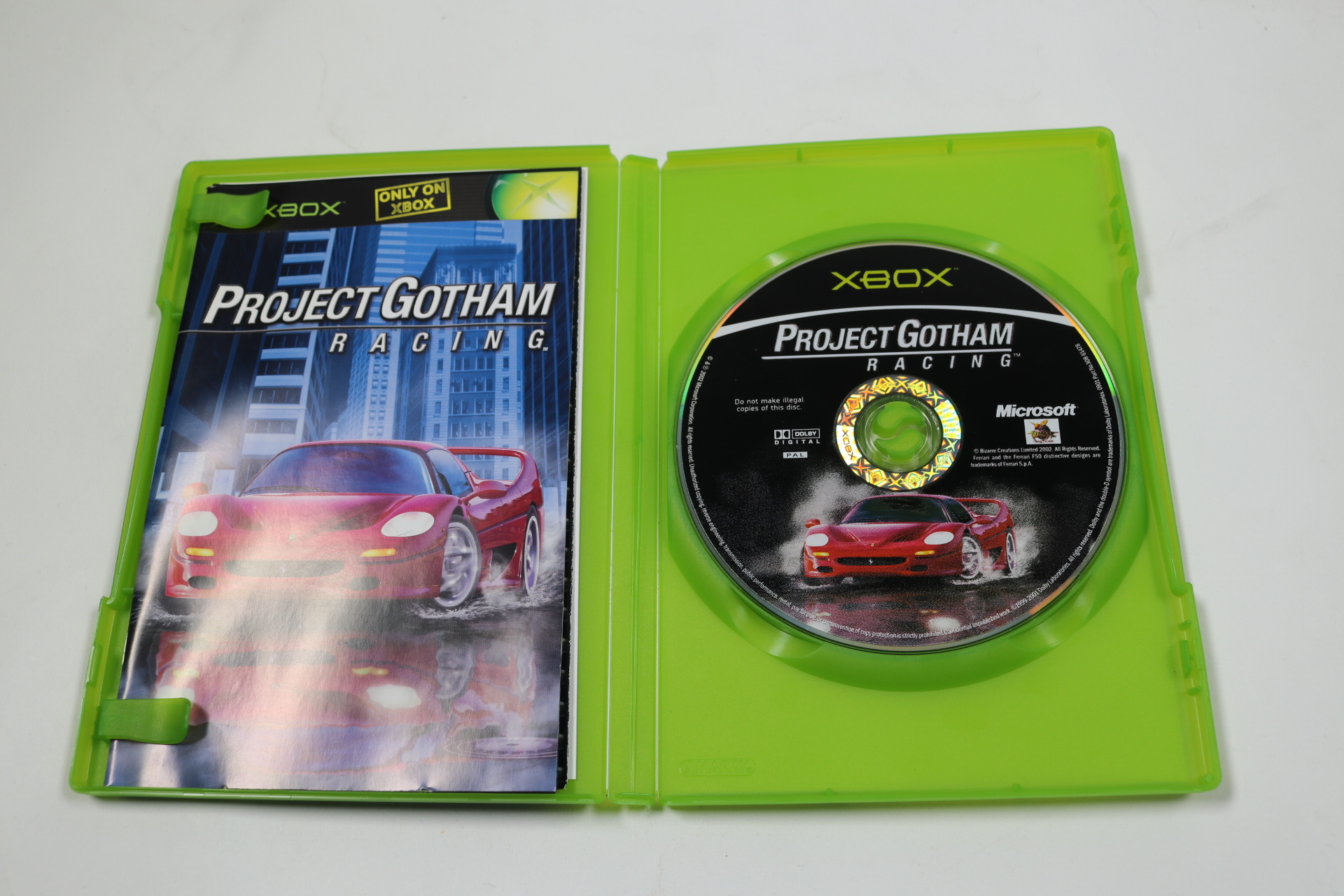 Xbox Classic - Project Gotham Racing - Bizarre Creations - productfoto 3