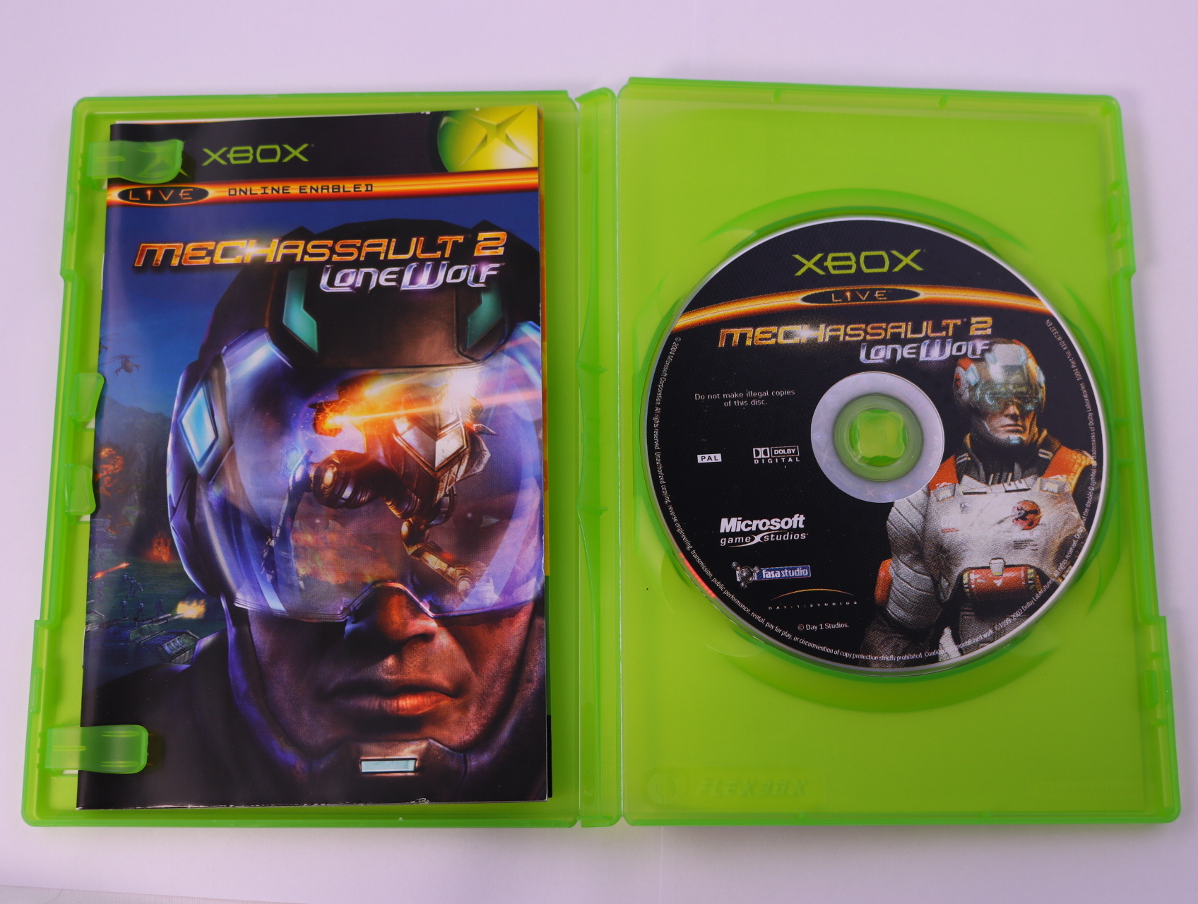 Xbox Classic - MechAssault 2: Lone Wolf - Day 1 Studios - productfoto 3