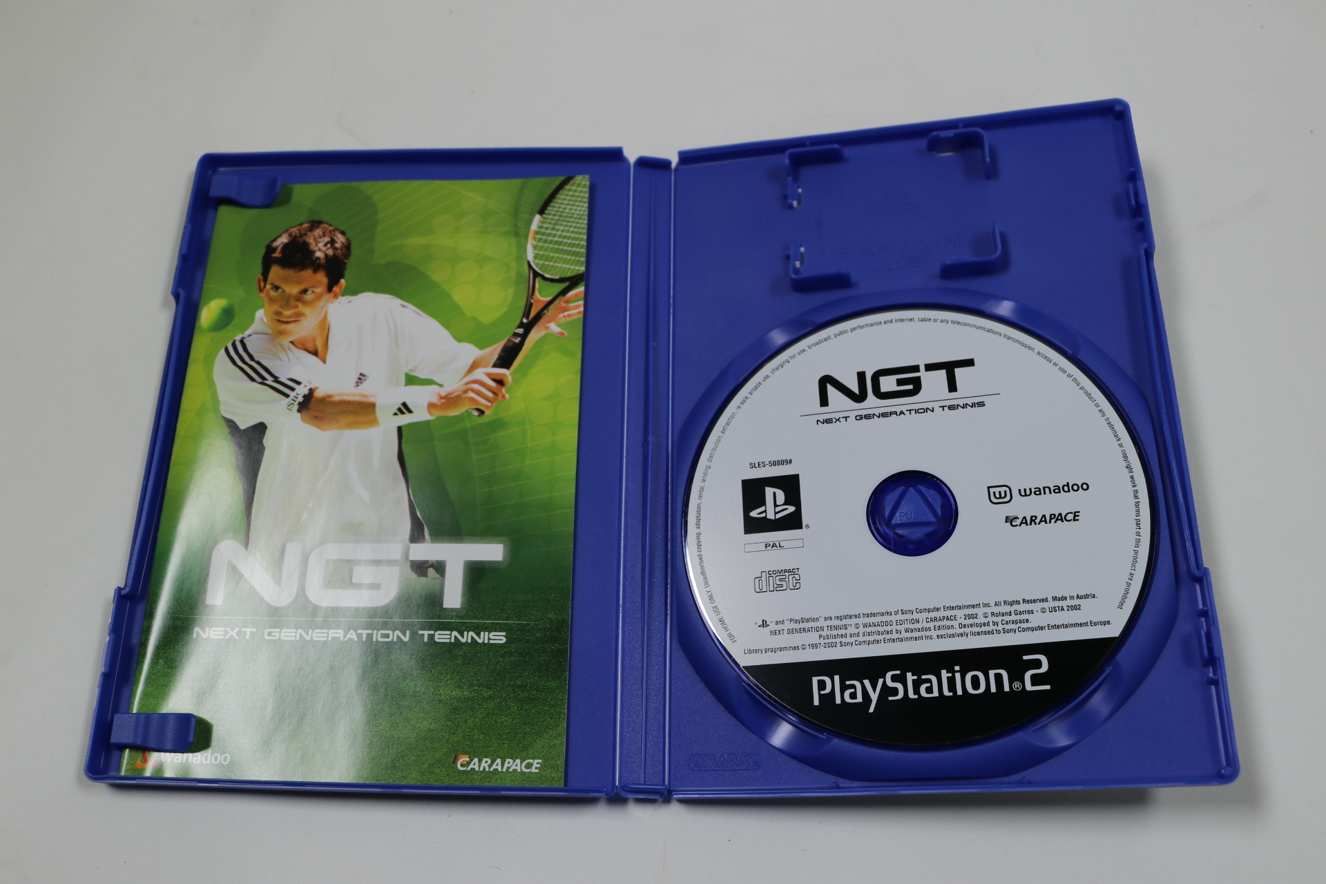 PlayStation 2 - Next Generation Tennis - Sega - productfoto 3