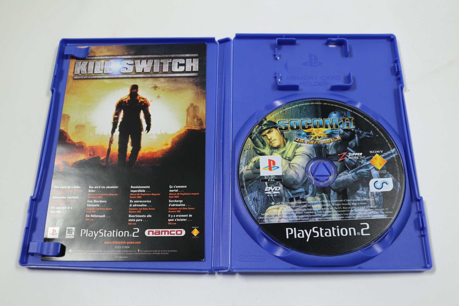 Playstation 2 - SOCOM II: U.S. Navy SEALs - Zipper Interactive - productfoto 3