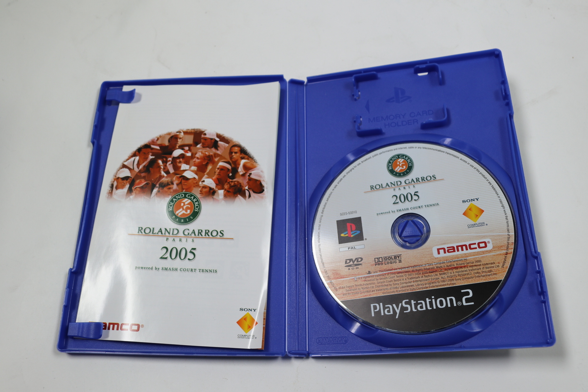 PlayStation 2 - Roland Garros 2005 - Namco - productfoto 3