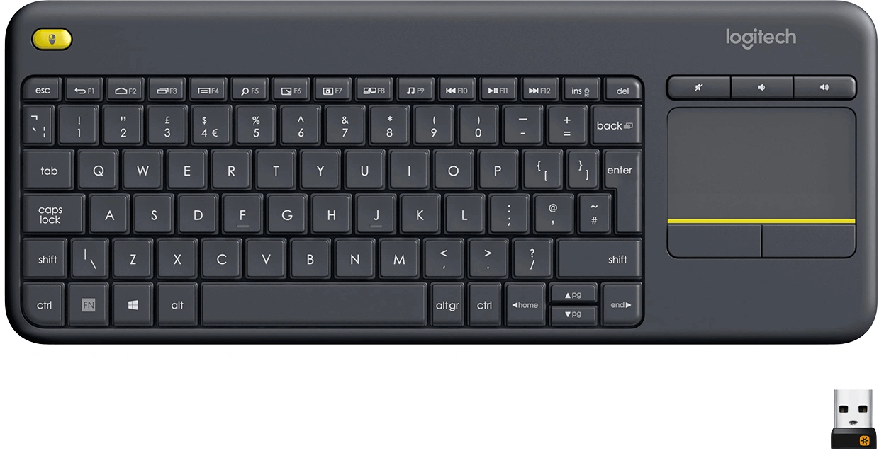 Touch K400 Plus | 70% - Draadloos - Membraan (QWERTY NL)