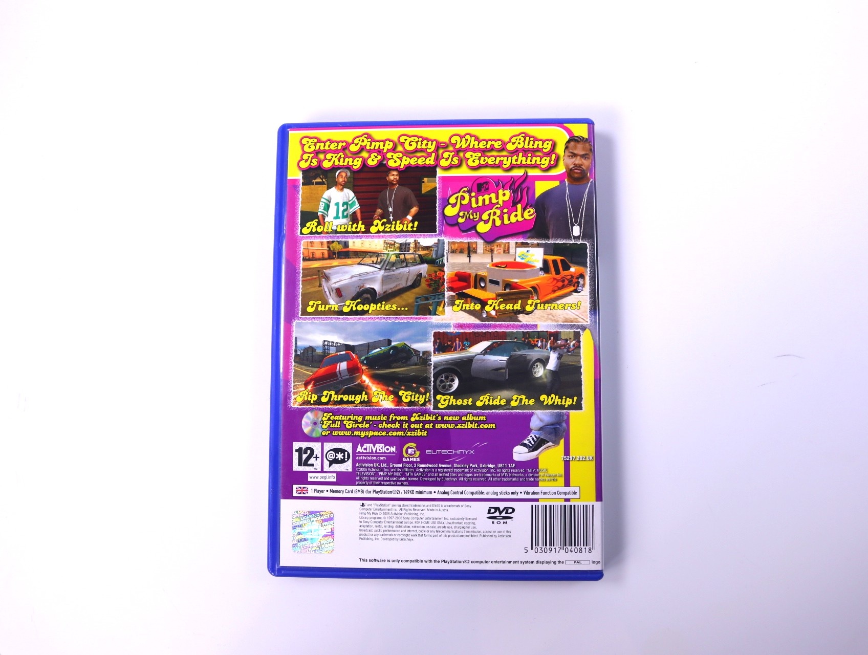 PlayStation 2 - Pimp My Ride - Eutechnyx - productfoto 3