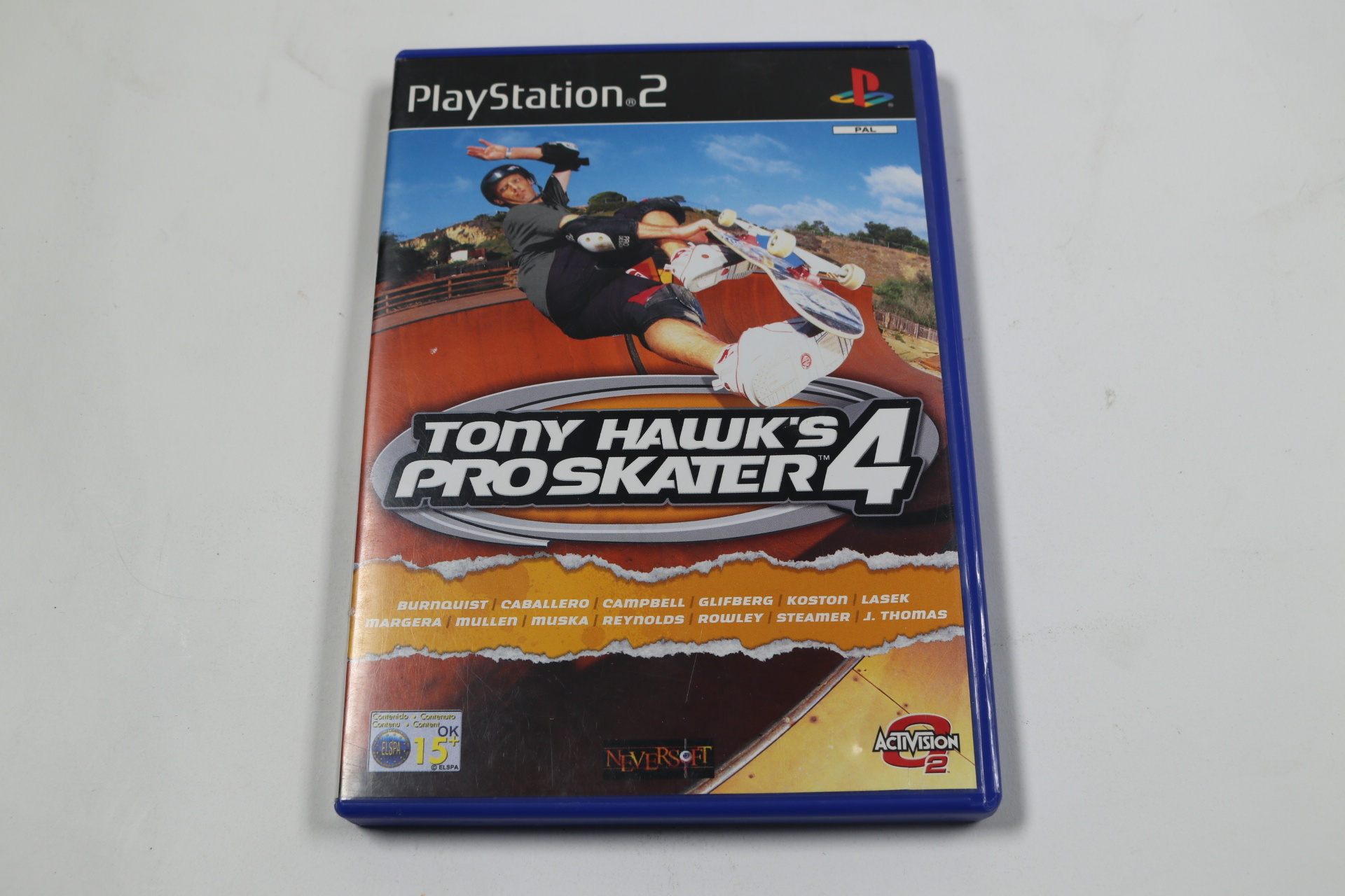 Playstation 2 - Tony Hawk's Pro Skater 4