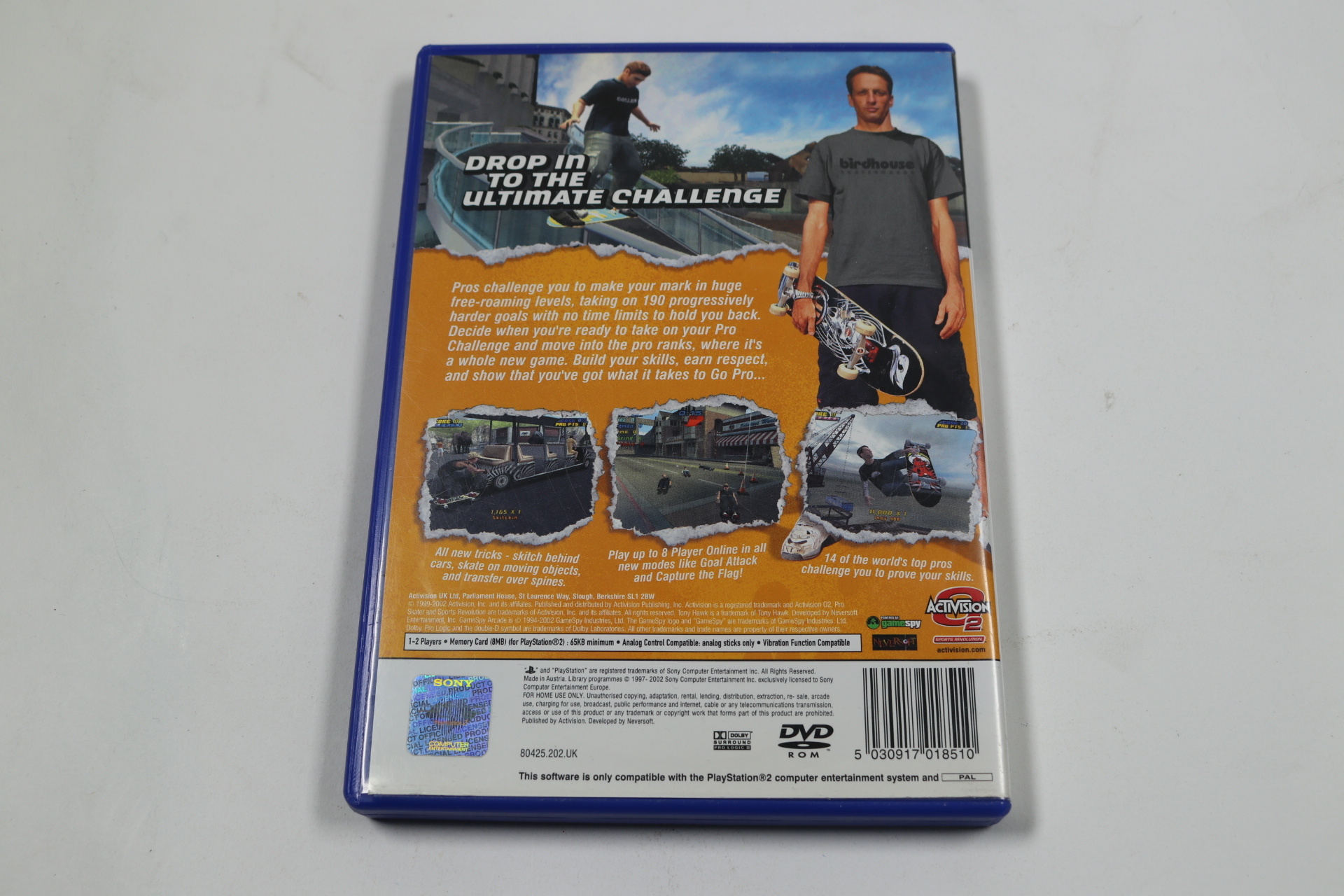 Playstation 2 - Tony Hawk's Pro Skater 4 - Activision - productfoto 2