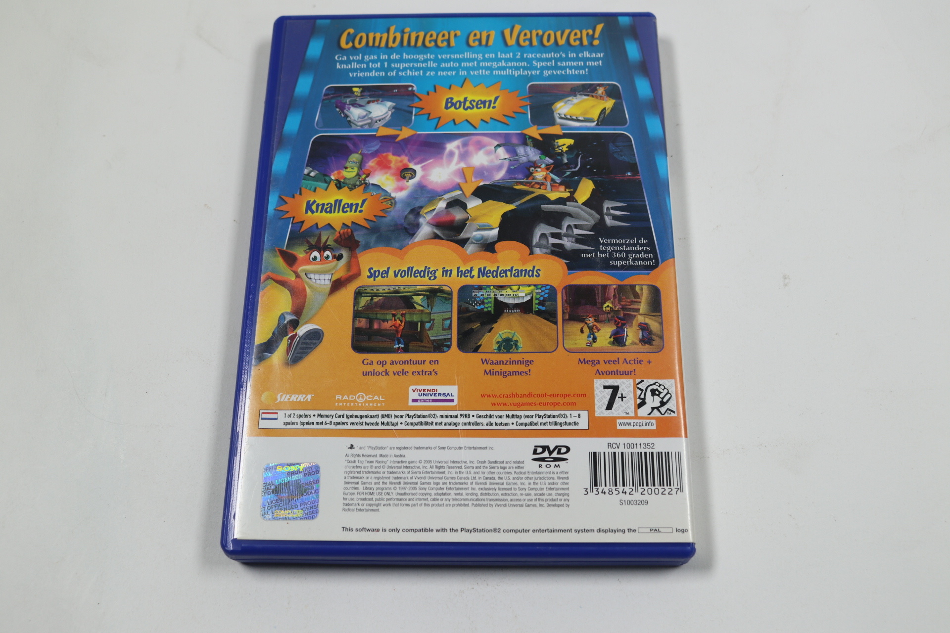 Playstation 2 - Crash Tag Team Racing - Radical Entertainment - productfoto 2
