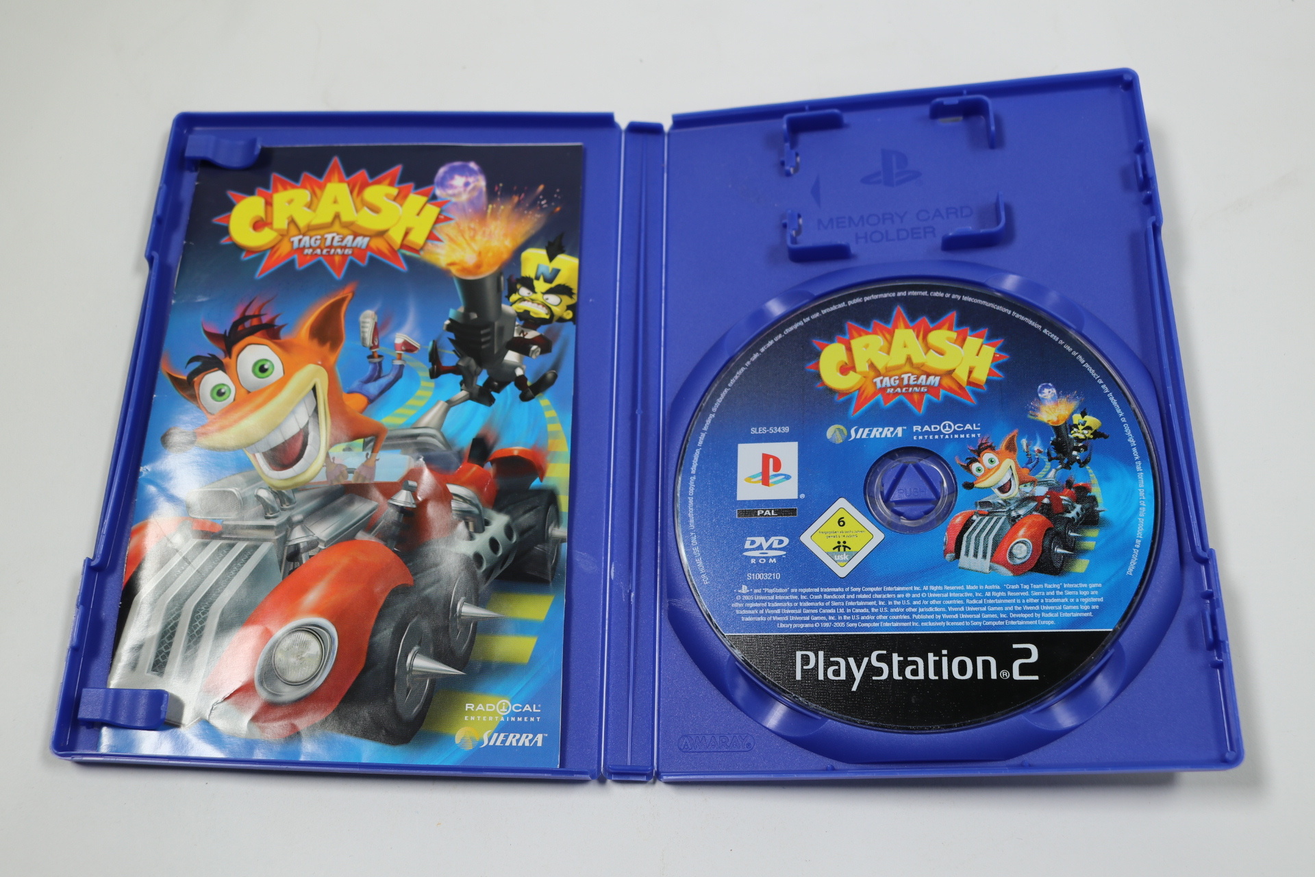 Playstation 2 - Crash Tag Team Racing - Radical Entertainment - productfoto 3