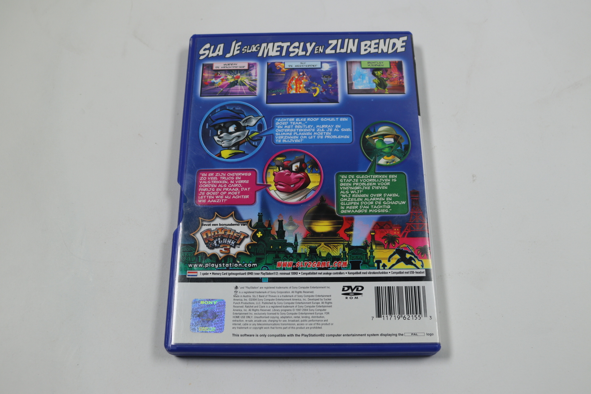 PlayStation 2 - Sly 2: Band of Thieves - Sucker Punch Productions - productfoto 2