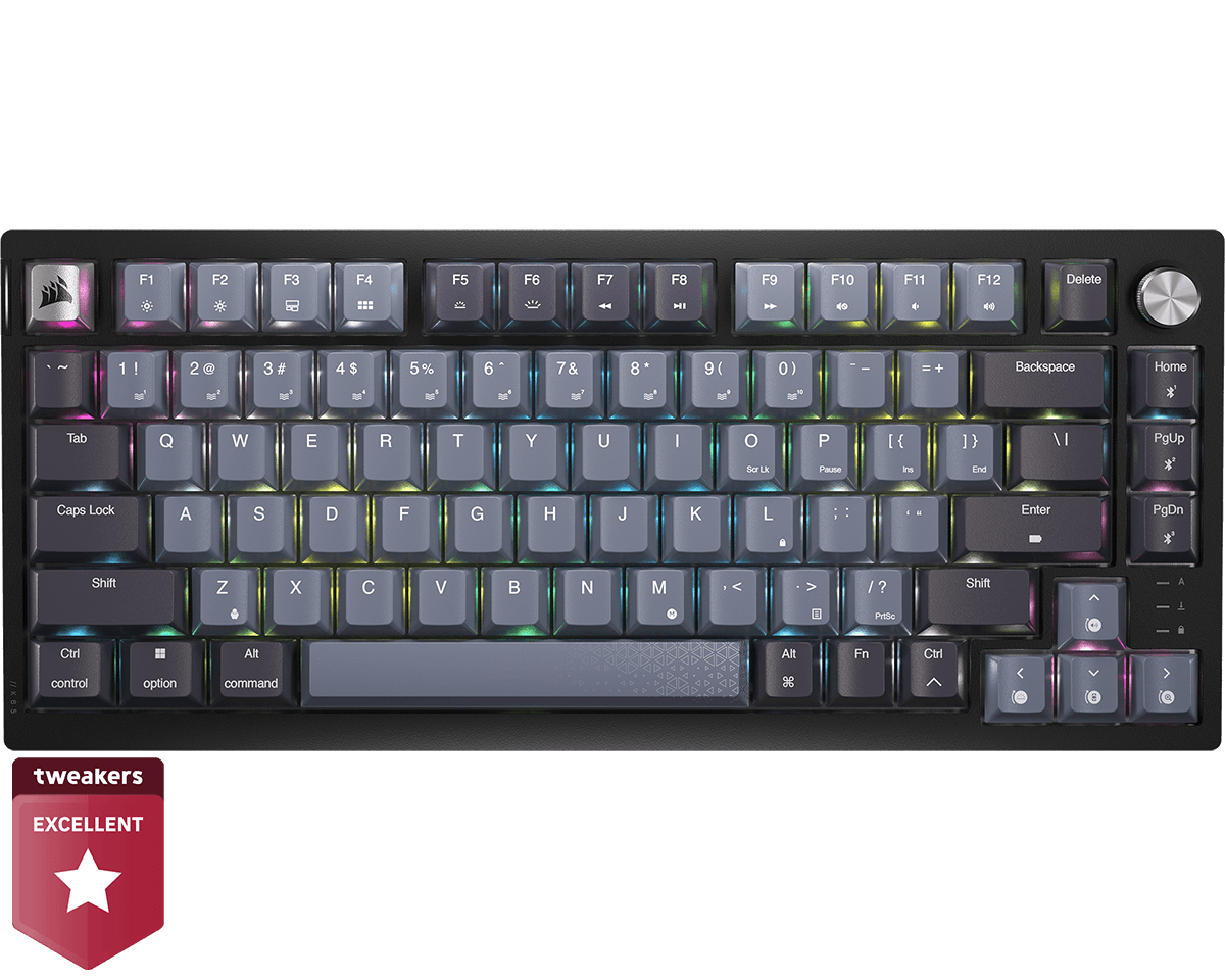 K65 Plus "MLX Red" | 75% - RGB - Draadloos - Mechanisch (QWERTY US)