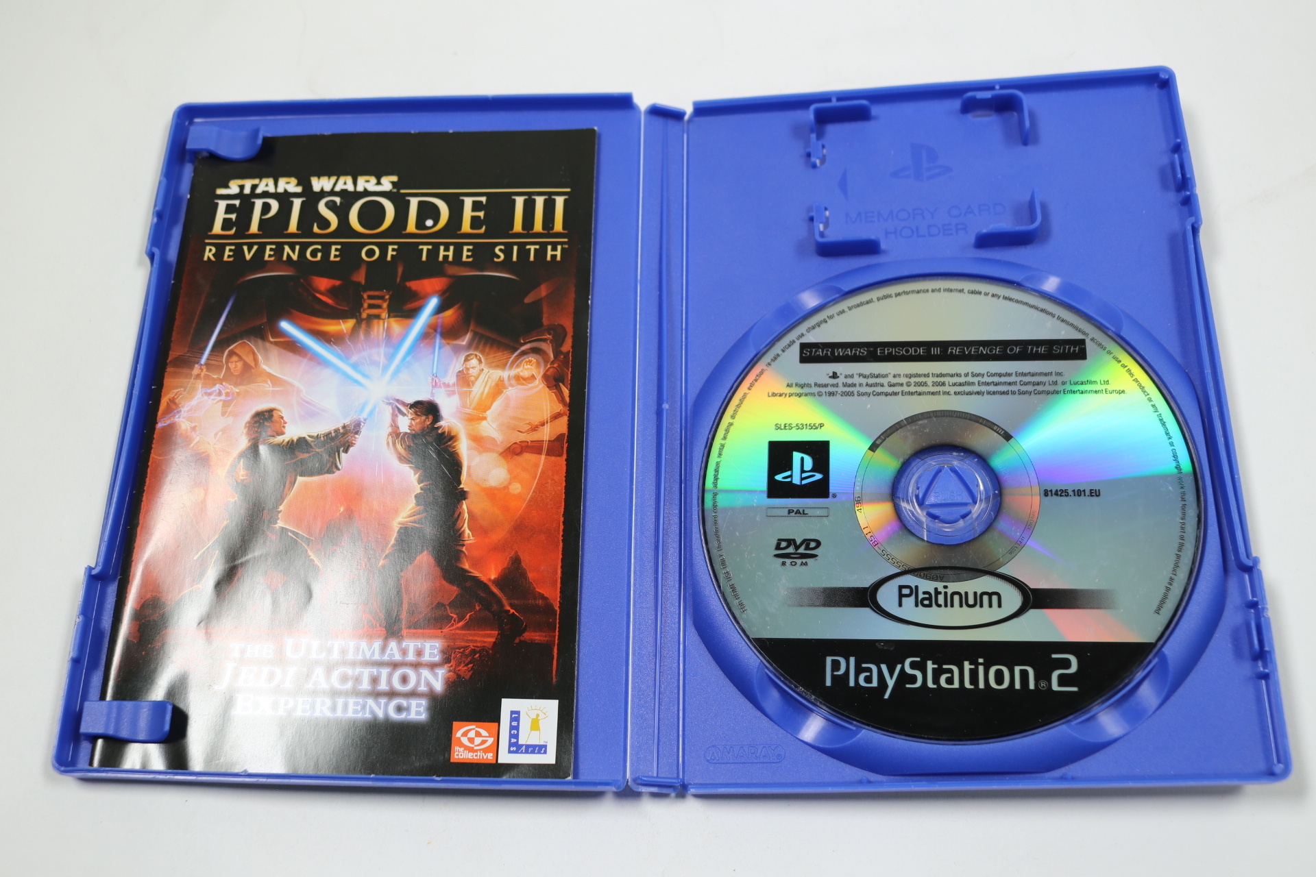 Playstation 2 - Star Wars Episode III: Revenge of the Sith - LucasArts - productfoto 3