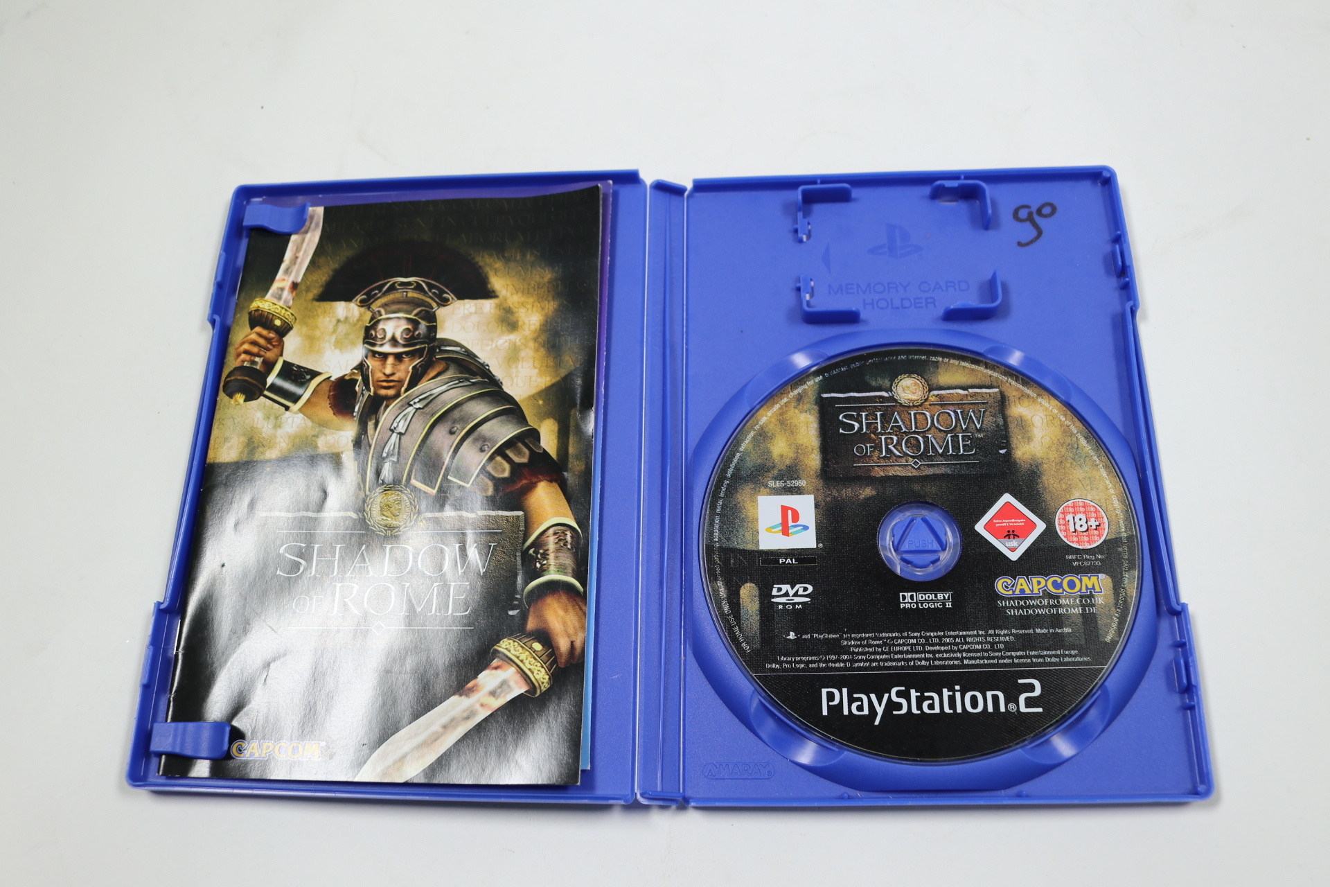 PlayStation 2 - Shadow of Rome - Capcom - productfoto 3
