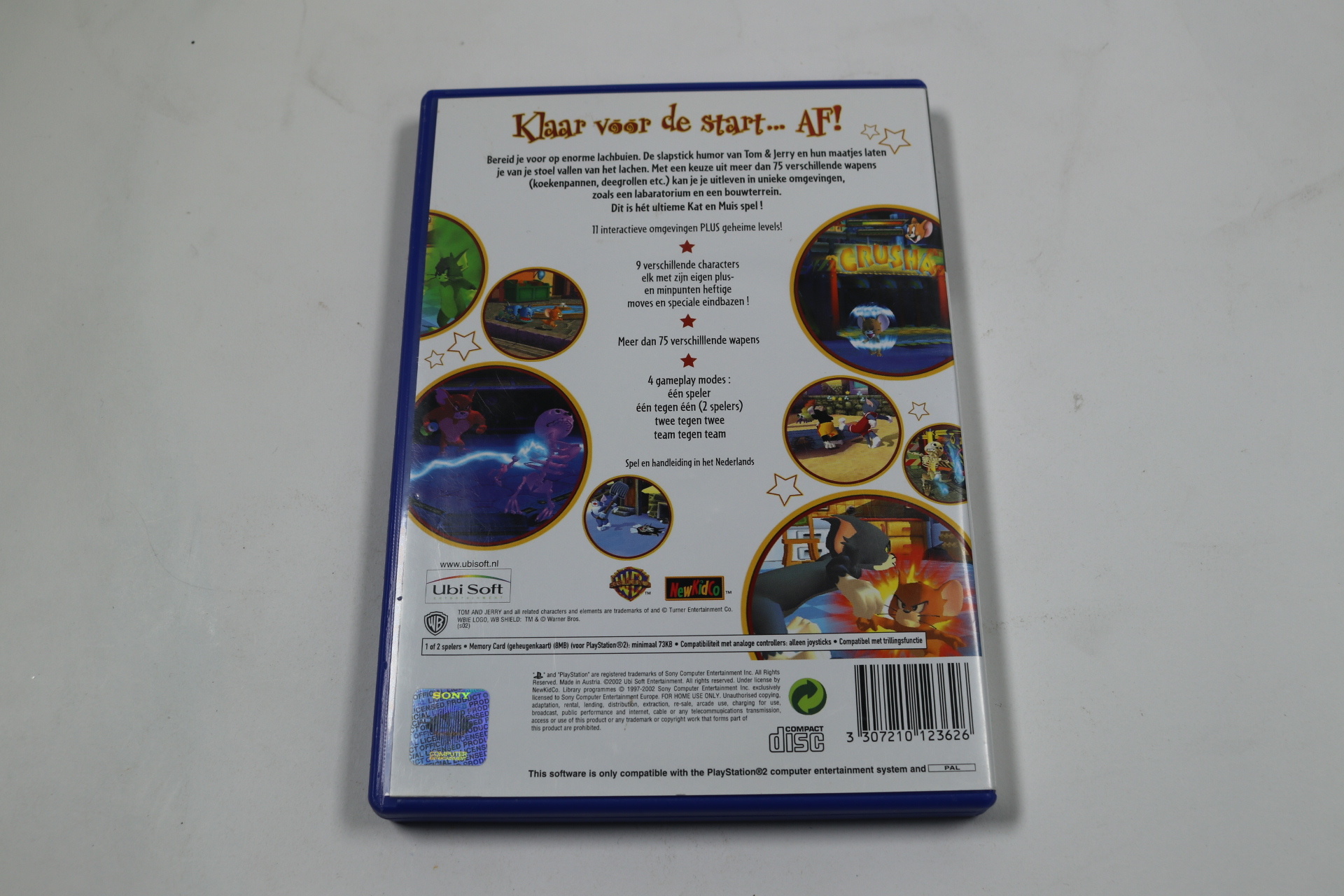 Playstation 2 - Tom & Jerry: War of the Whiskers - VIS Entertainment - productfoto 2