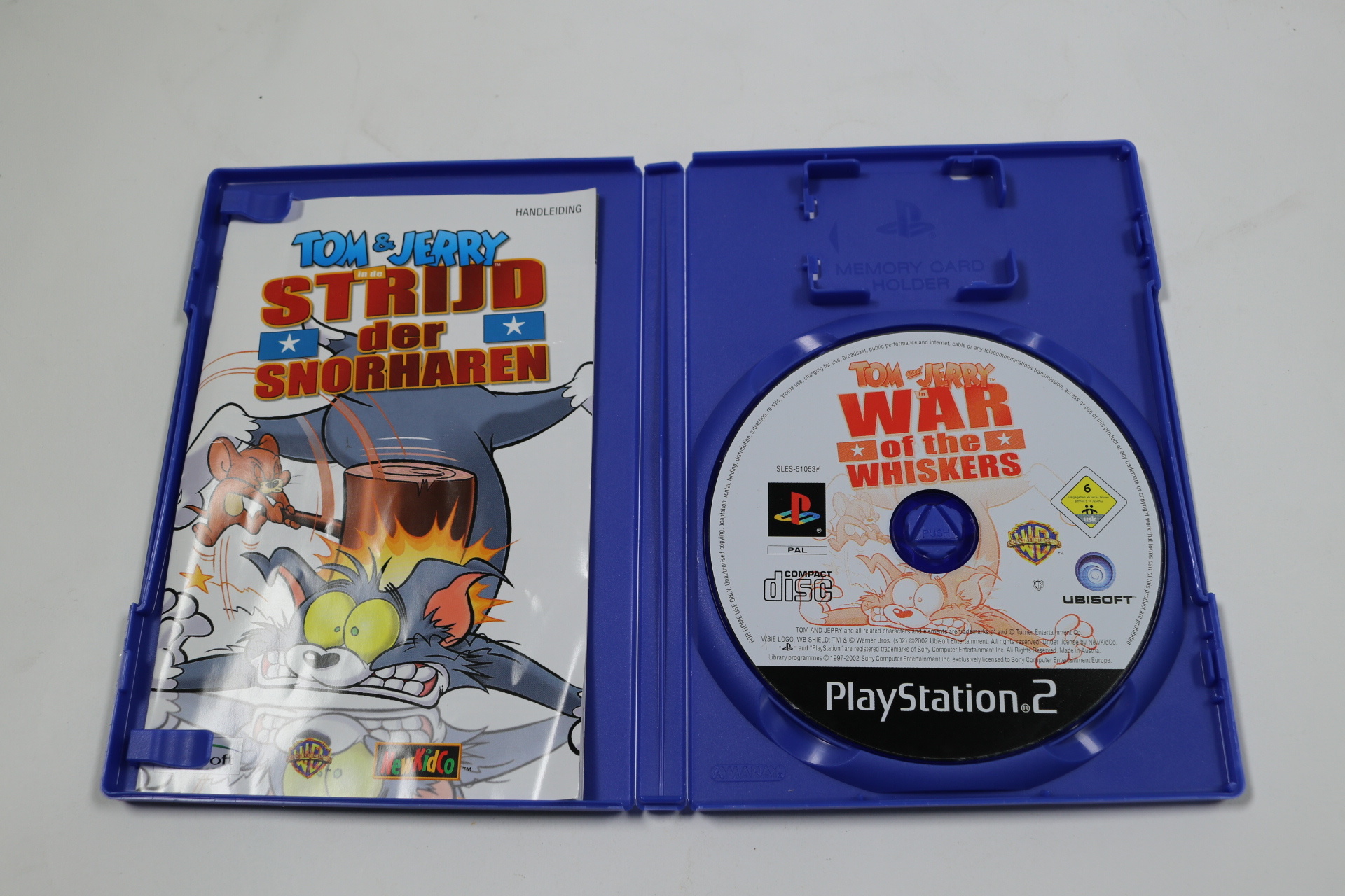 Playstation 2 - Tom & Jerry: War of the Whiskers - VIS Entertainment - productfoto 3