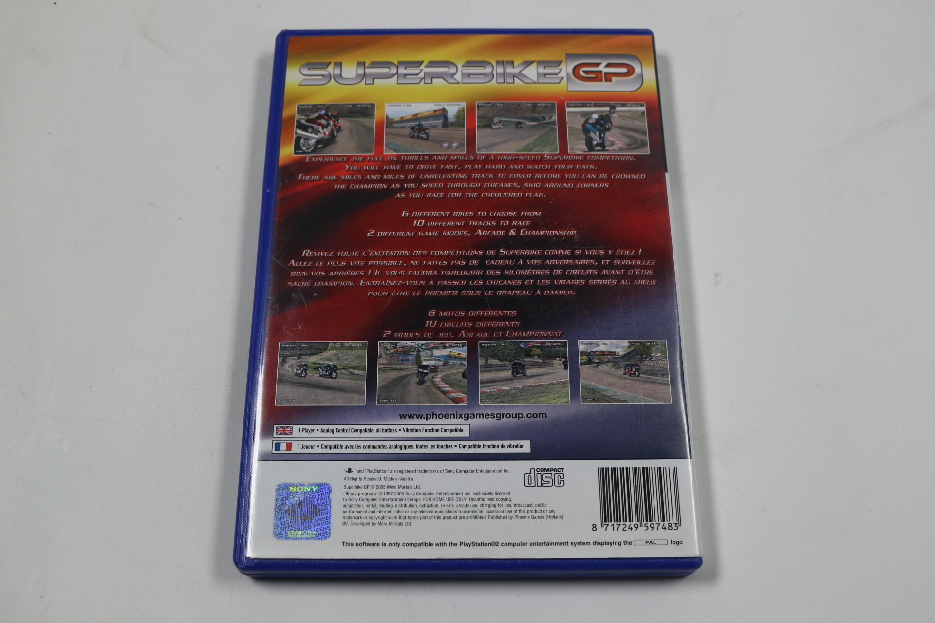 Playstation 2 - Superbike GP - Milestone S.r.l. - productfoto 2