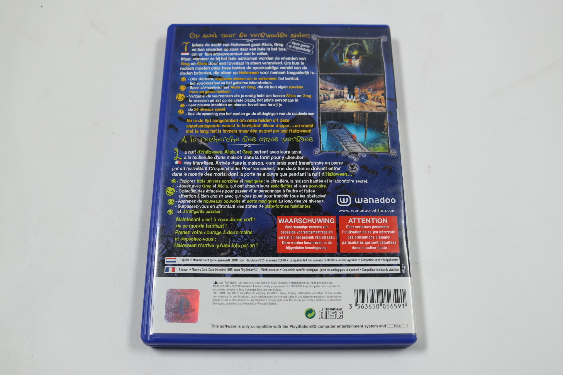Playstation 2 - Castleween - Kalisto Entertainment - productfoto 2