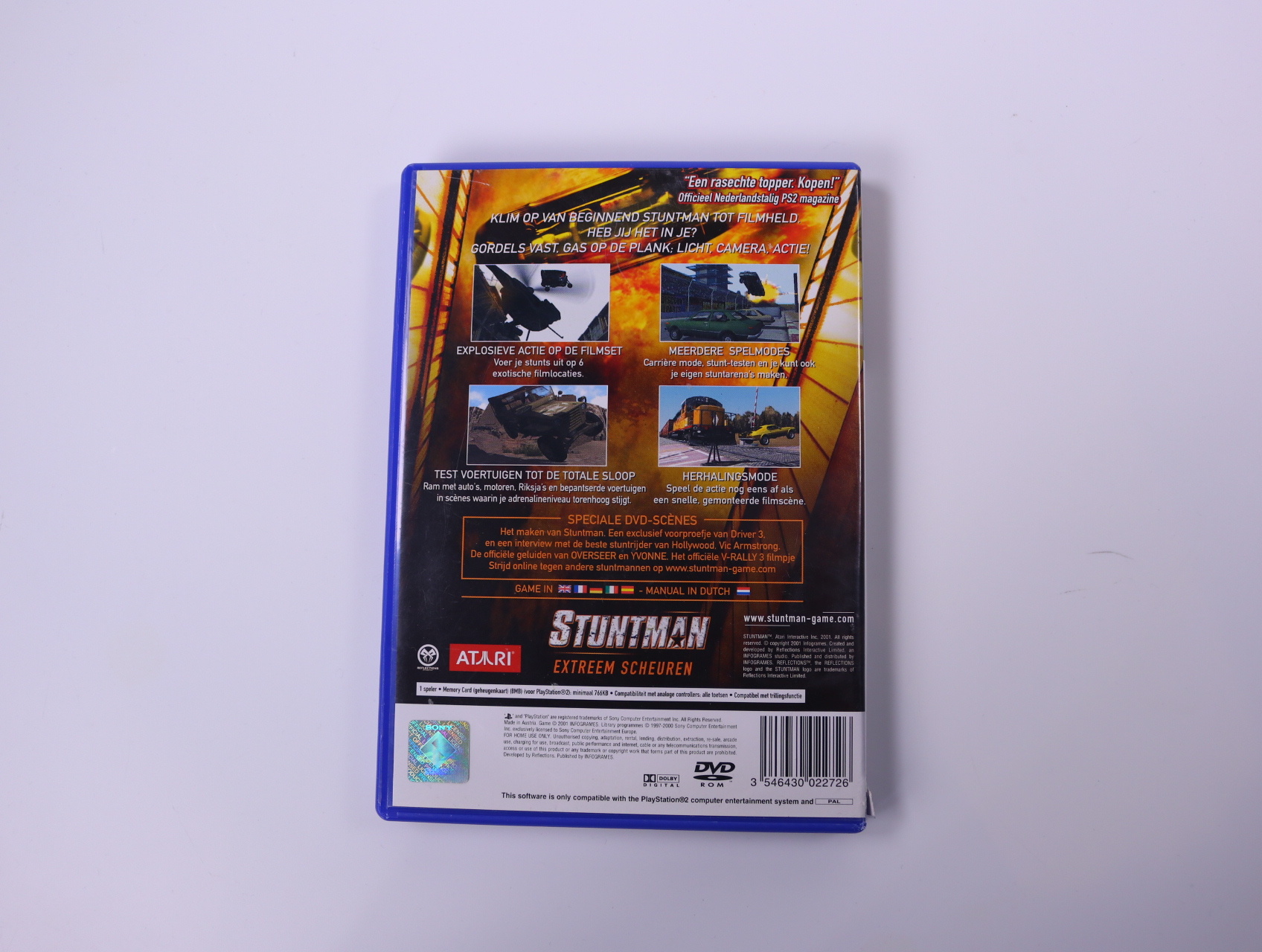 Playstation 2 - Stuntman - Reflections Interactive - productfoto 3