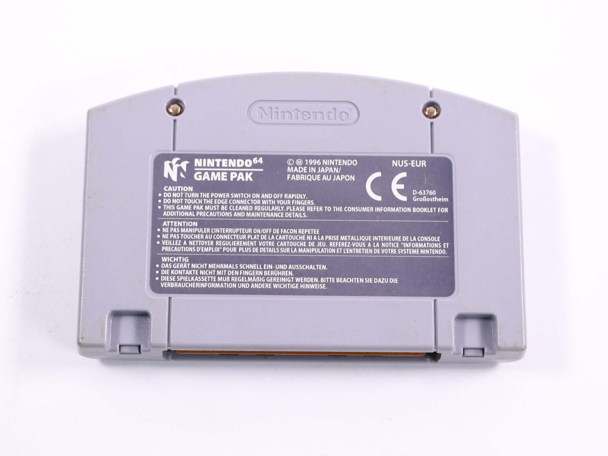 N64 - Blast Corps - productfoto 2