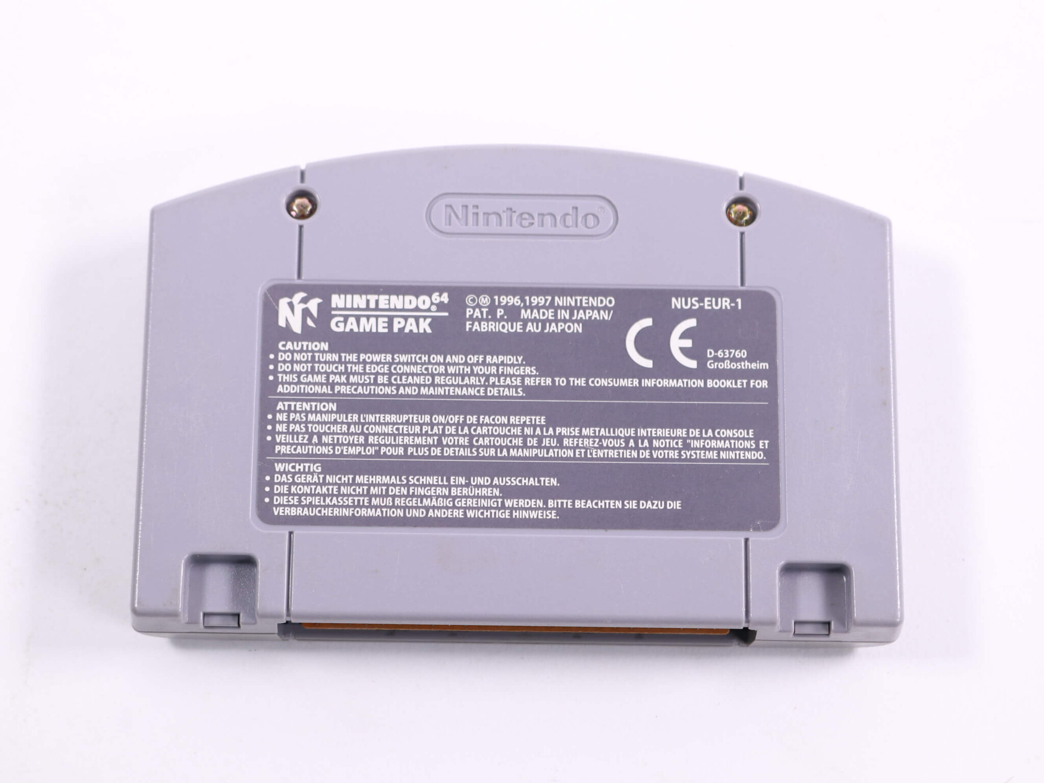 N64 - Pokemon Puzzle League - Nintendo - productfoto 2