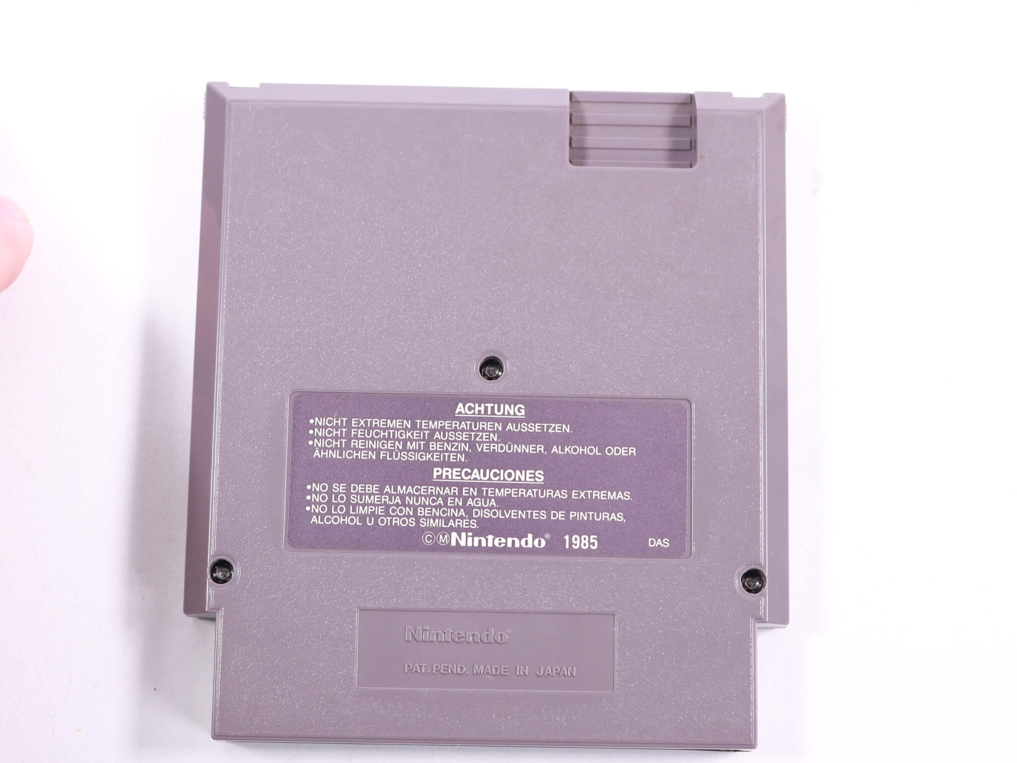 NES - Crackout - Konami - productfoto 2