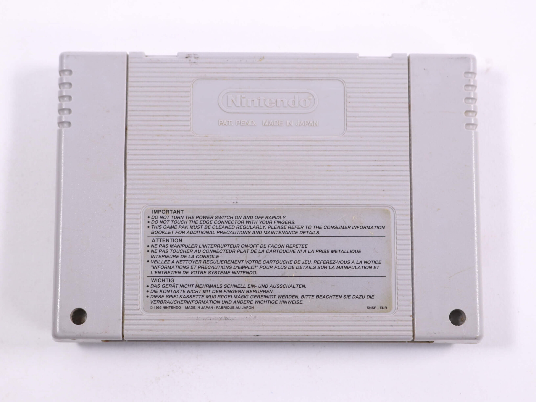 SNES - Urban Strike - Electronic Arts - productfoto 2