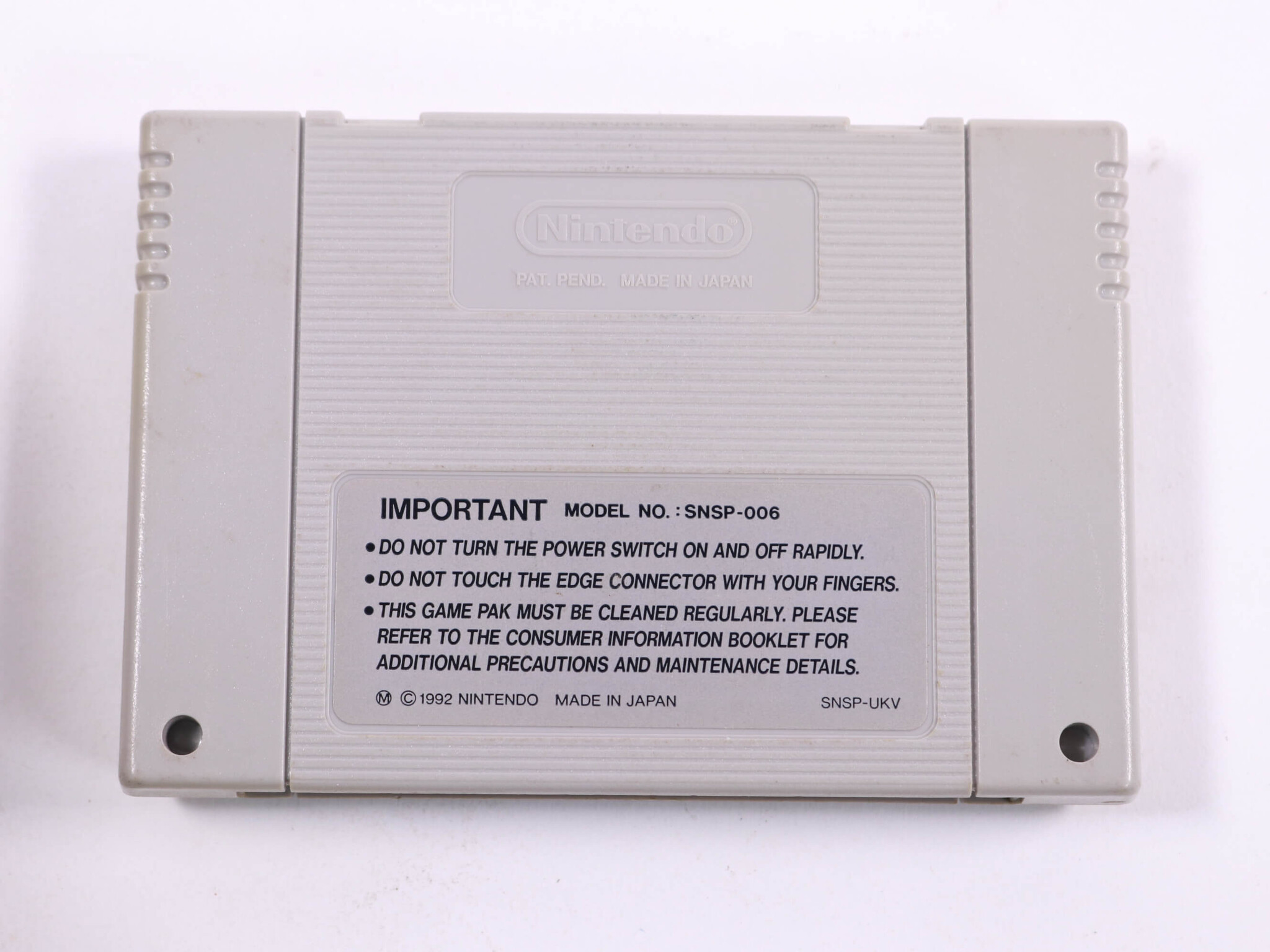 SNES - Unirally - DMA Design - productfoto 2