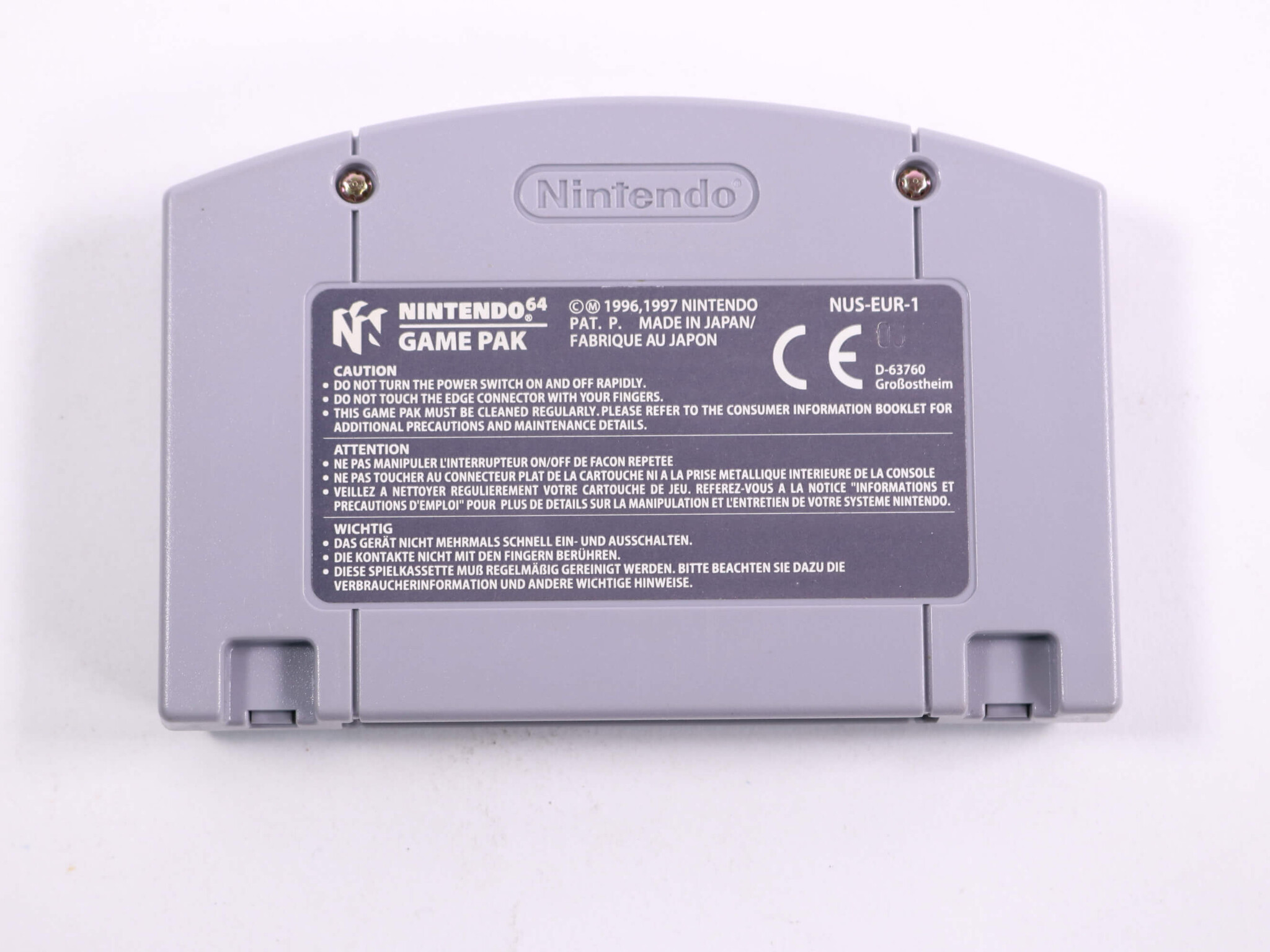 N64 - extreme-G - Nintendo - productfoto 2