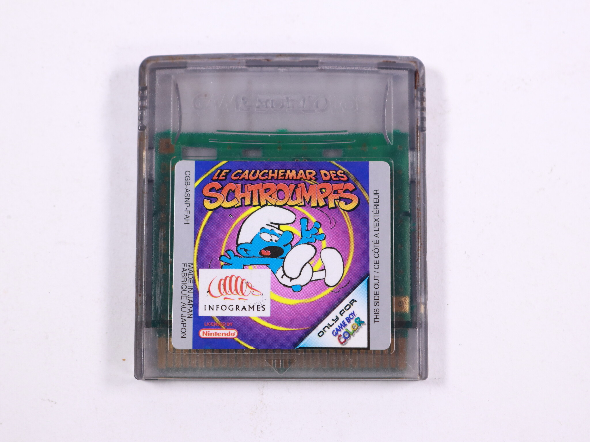 Game Boy - Adventures of the Smurfs