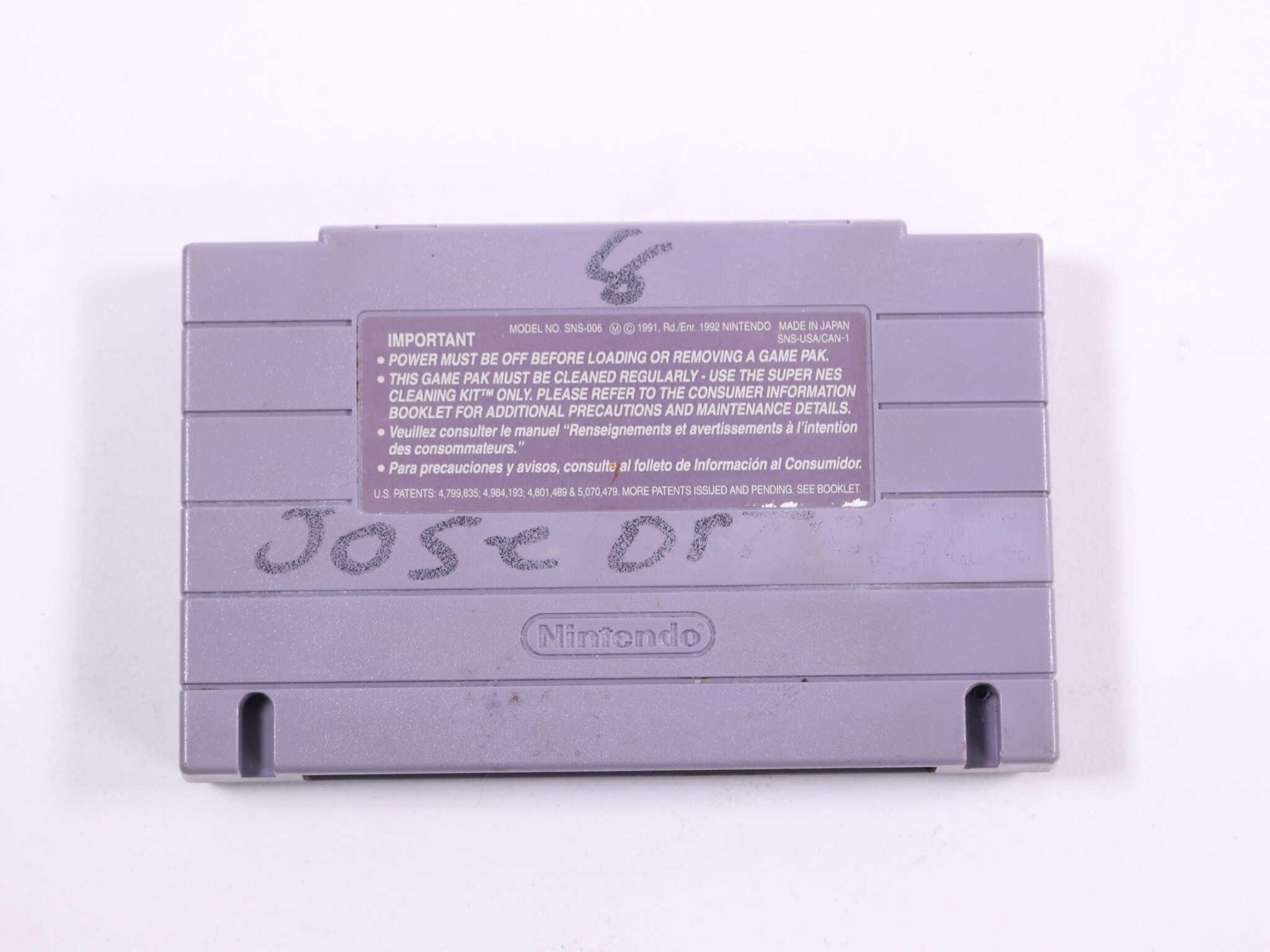 SNES - NBA Showdown - USA - Electronic Arts - productfoto 3