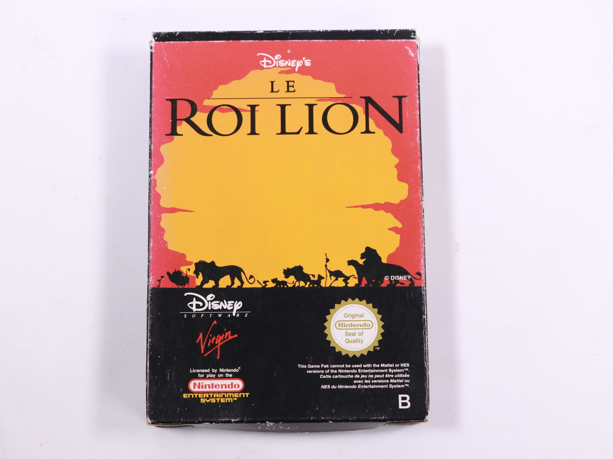 NES - Le Roi Lion / Lion King - Boxed - Virgin Interactive - productfoto 3