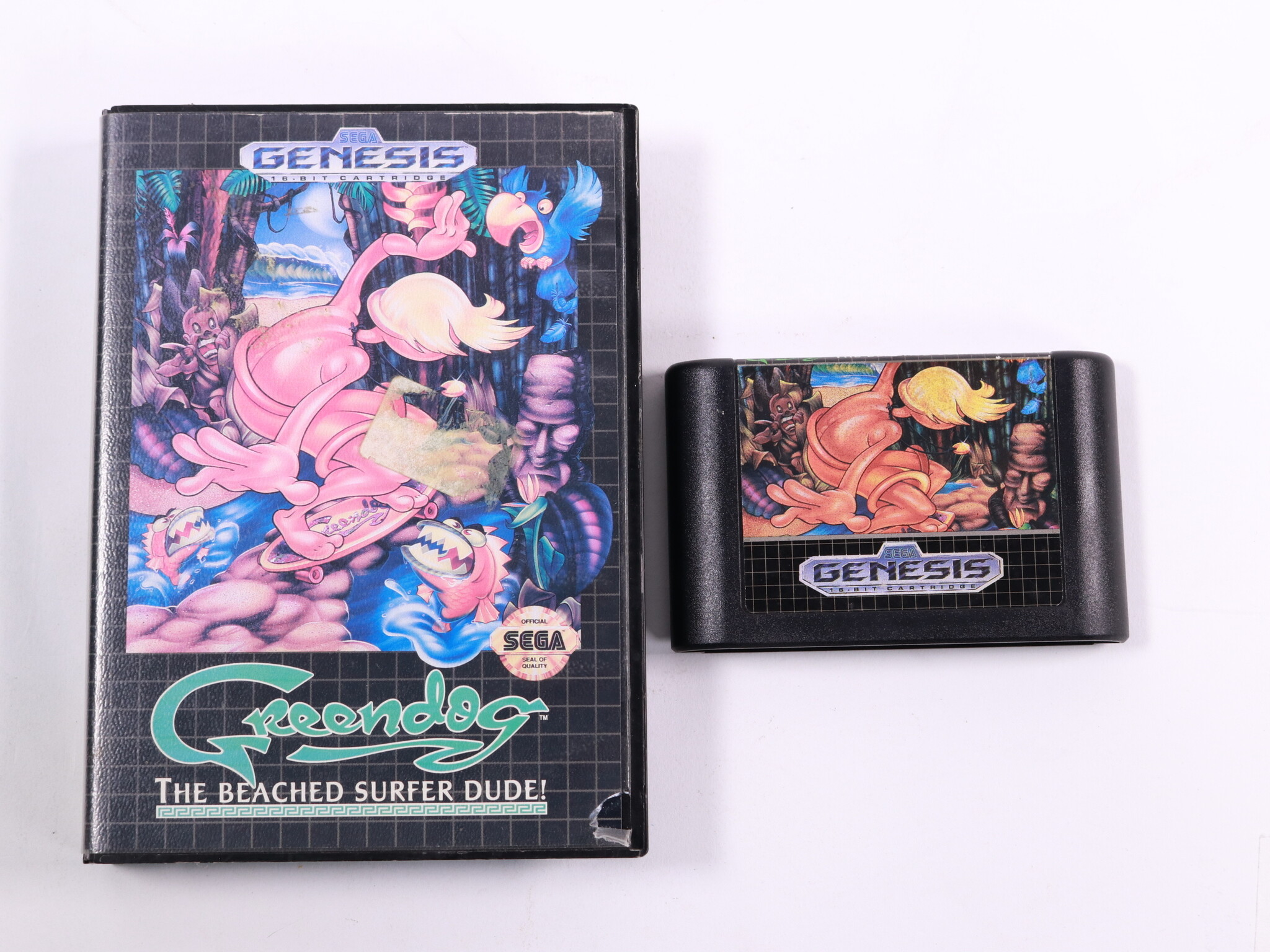 SEGA Mega Drive - Greendog: The Beached Surfer Dude! [No Manual]