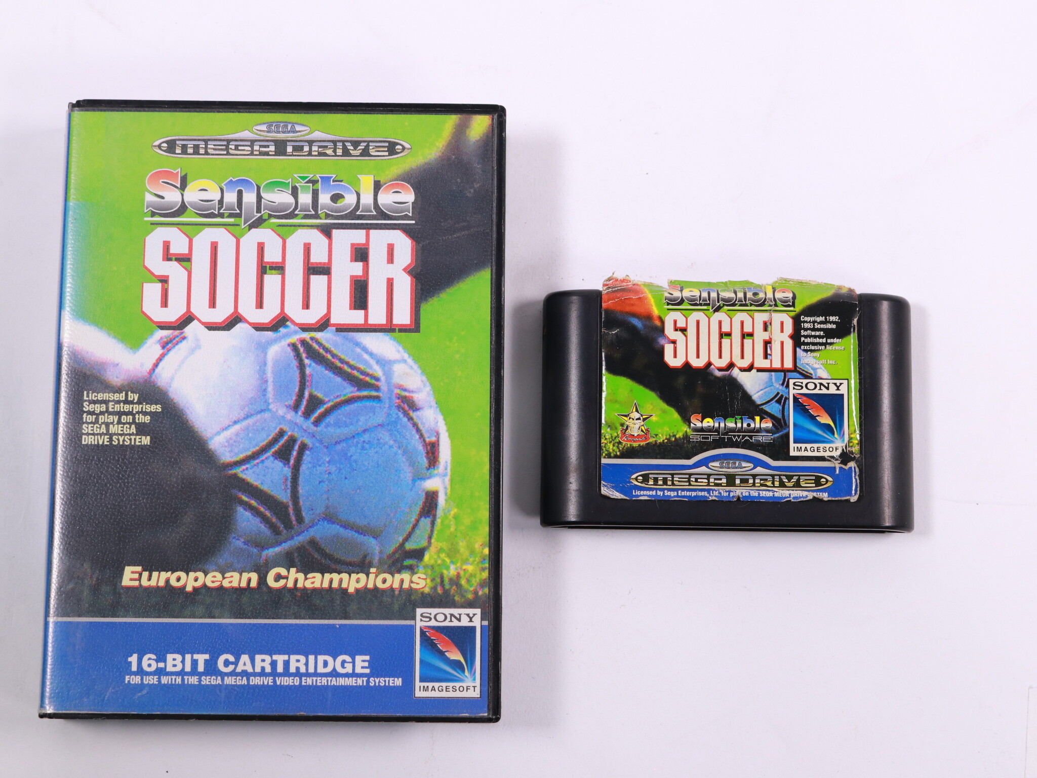 SEGA Mega Drive  - Sensible Soccer: European Champions [No Manual]