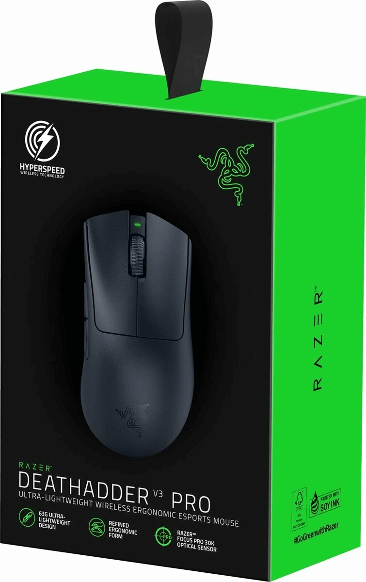 DeathAdder V3 Pro Draadloze Gaming Muis - Razer - productfoto 3