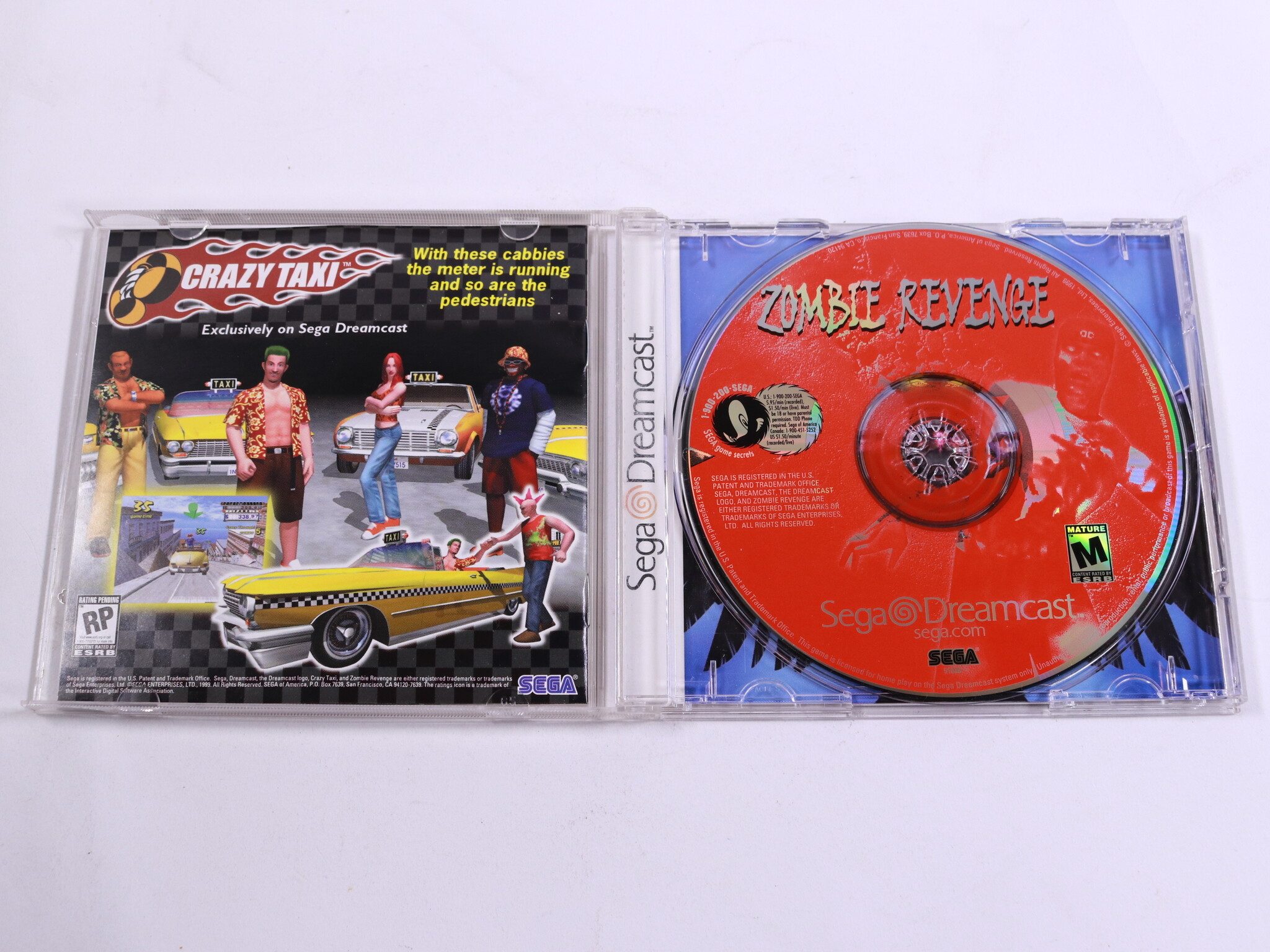 Dreamcast - Zombie Revenge - Sega - productfoto 2