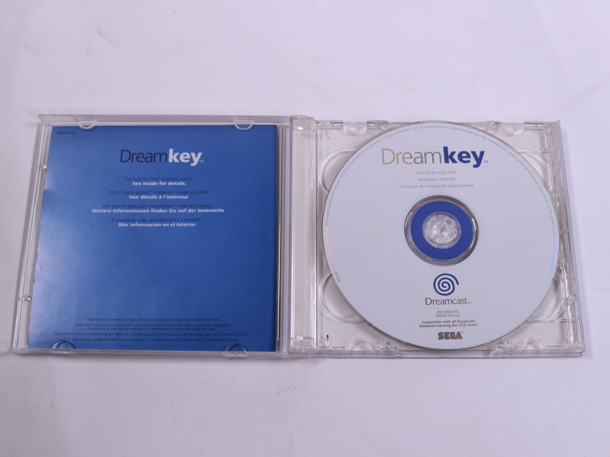 Dreamcast - Dreamkey - Sega - productfoto 2
