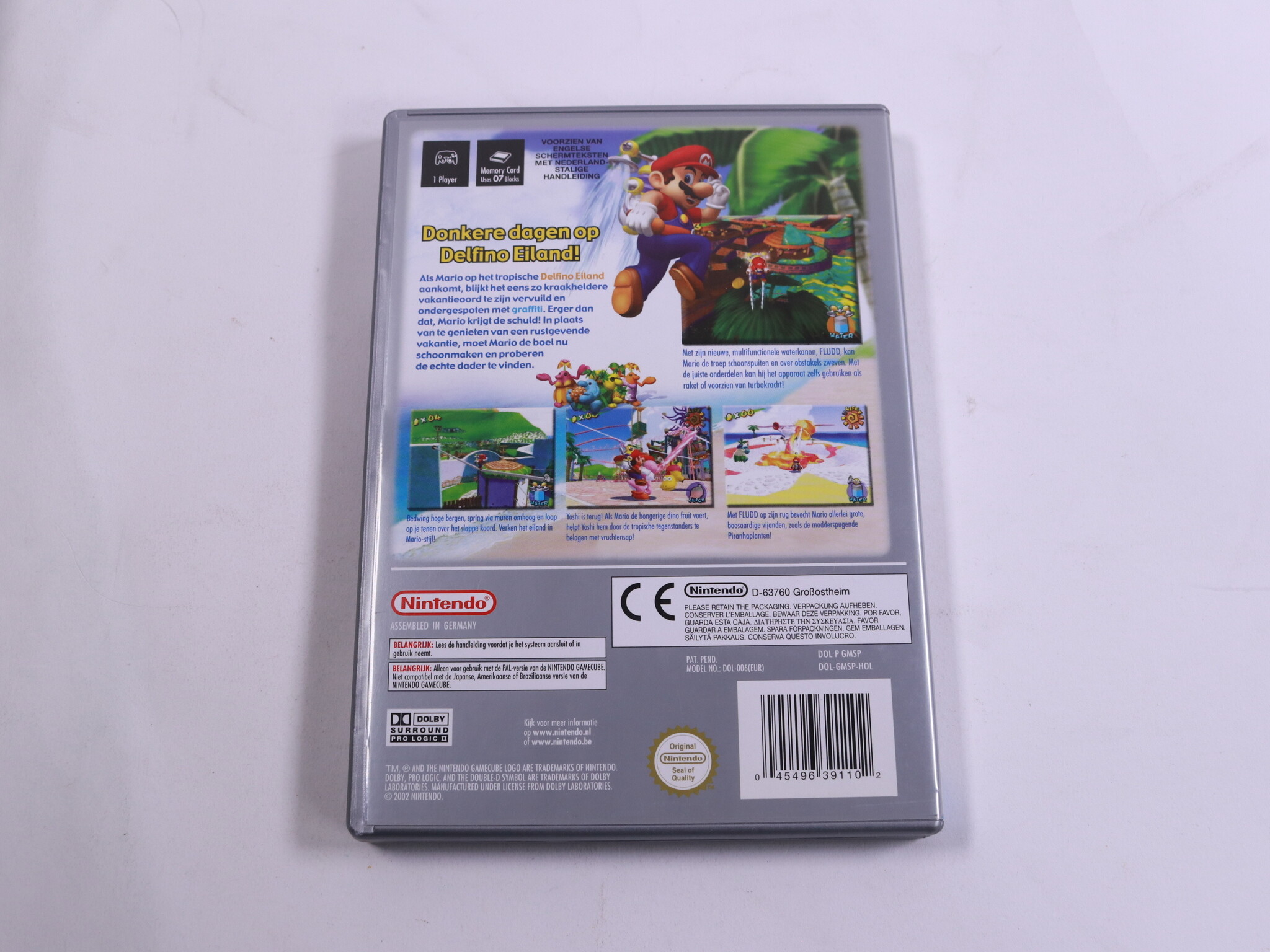 GameCube - Super Mario Sunshine - Nintendo - productfoto 3