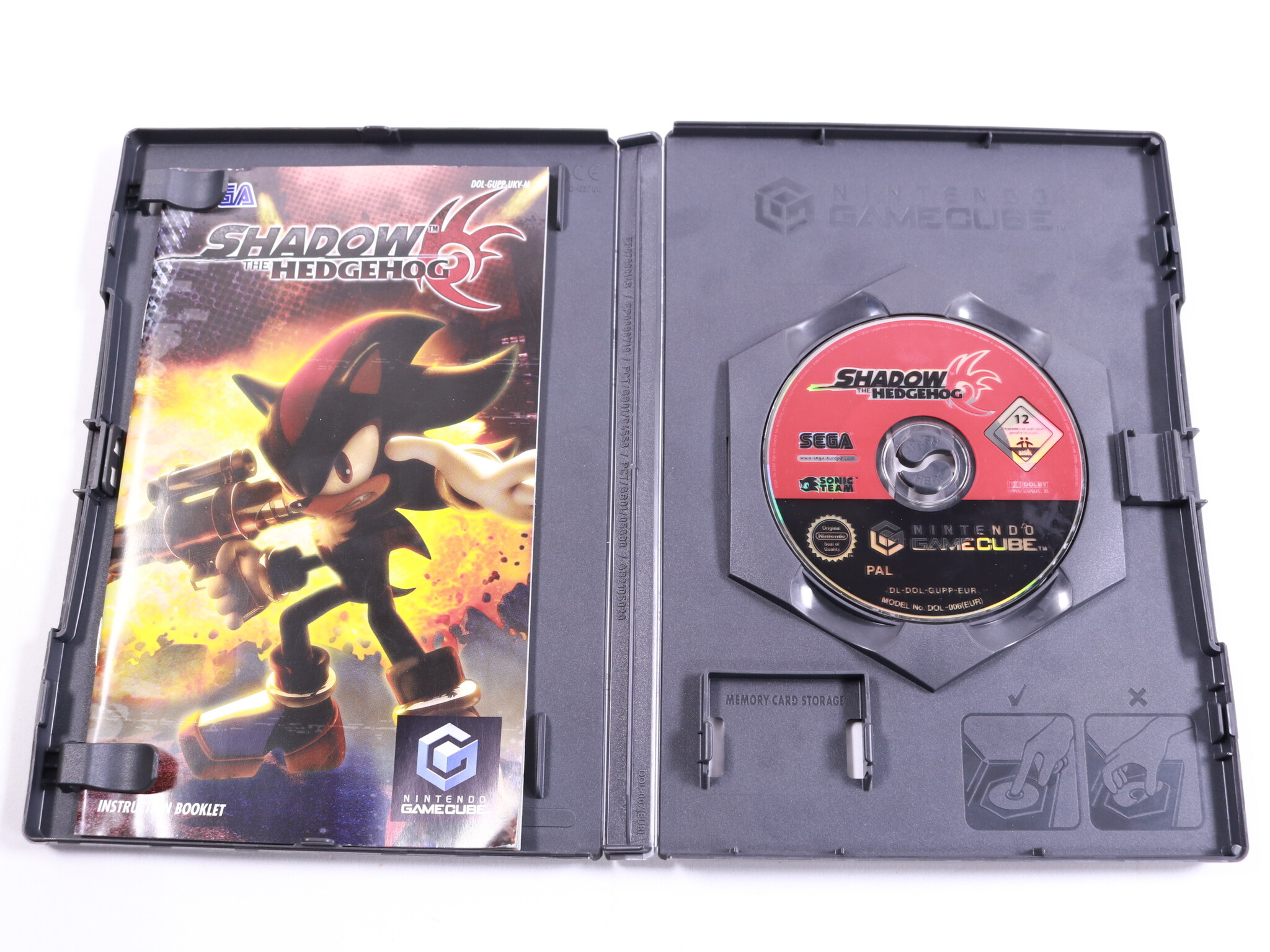 GameCube - Shadow the Hedgehog - Sega - productfoto 3
