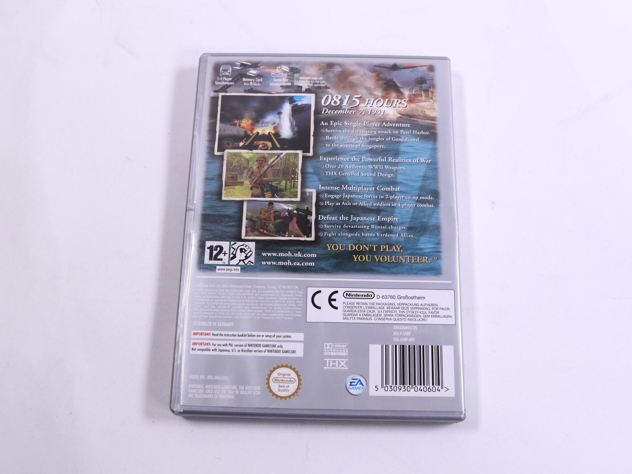 GameCube - Medal of Honor: Rising Sun [Player's Choice] - EA Los Angeles - productfoto 2